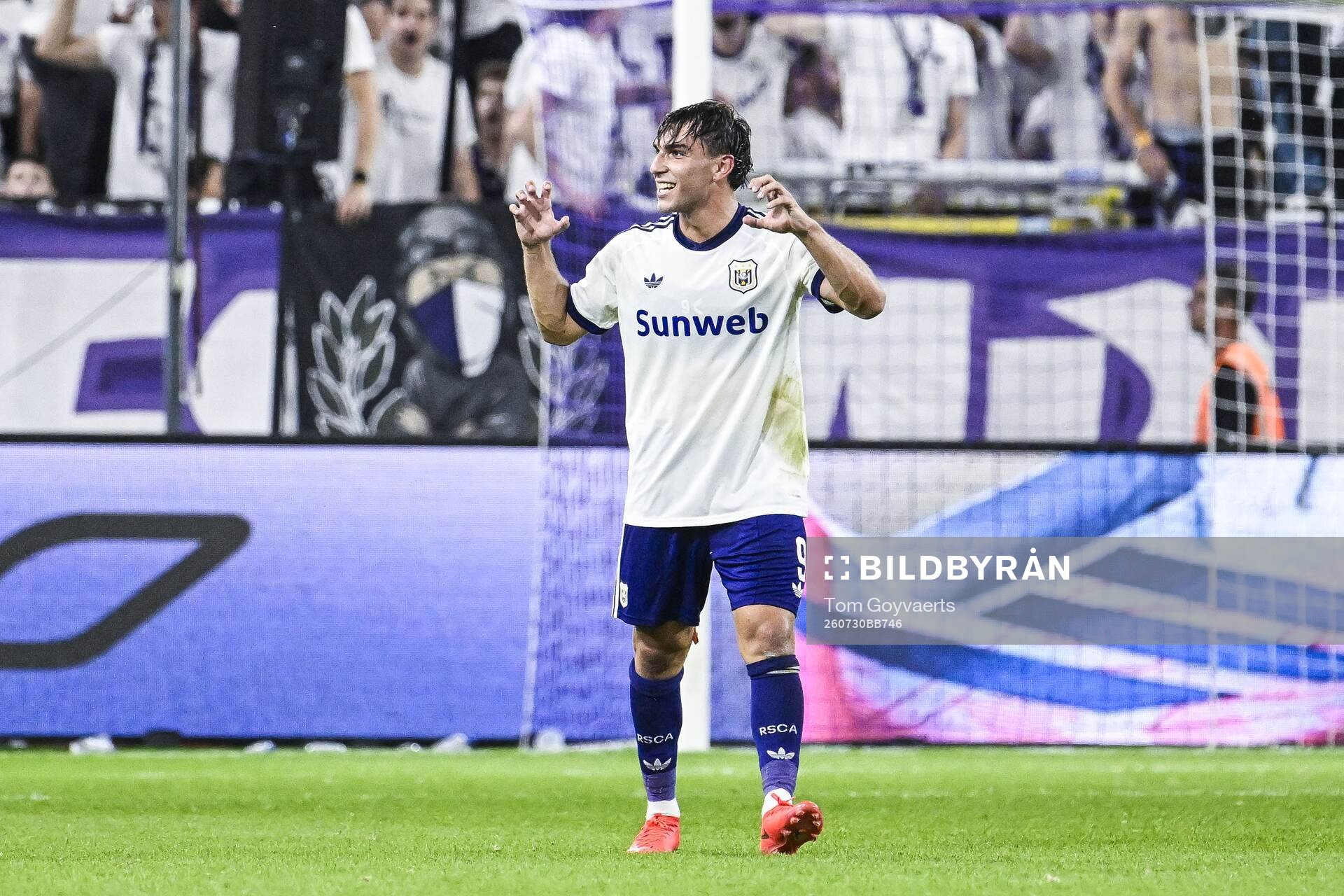 Football, Europa League, Qualifier, Anderlecht - Hammarby