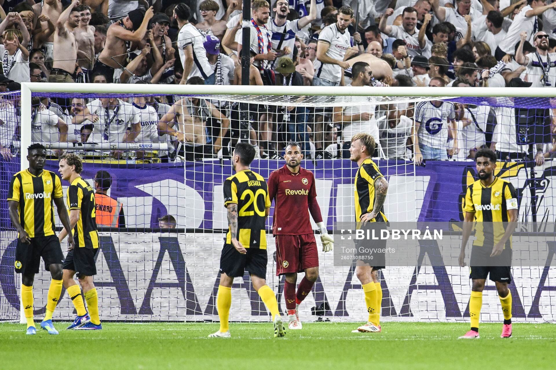 Football, Europa League, Qualifier, Anderlecht - Hammarby