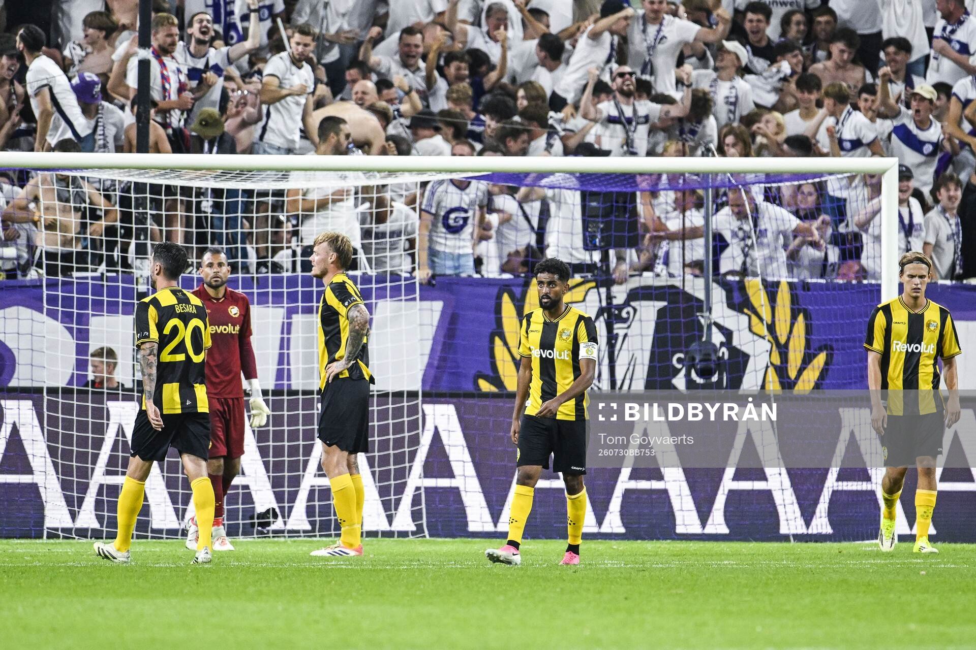 Football, Europa League, Qualifier, Anderlecht - Hammarby