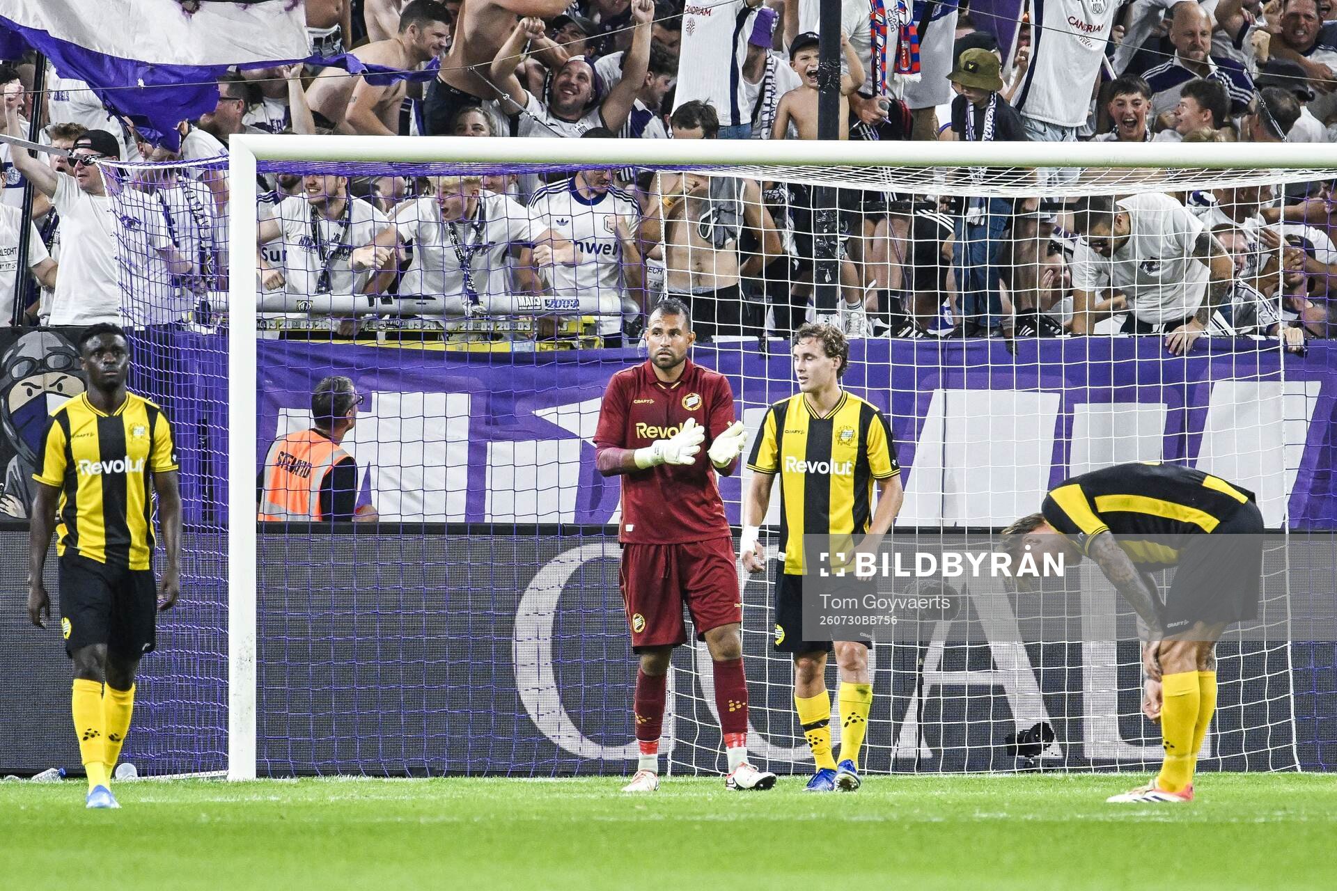 Football, Europa League, Qualifier, Anderlecht - Hammarby