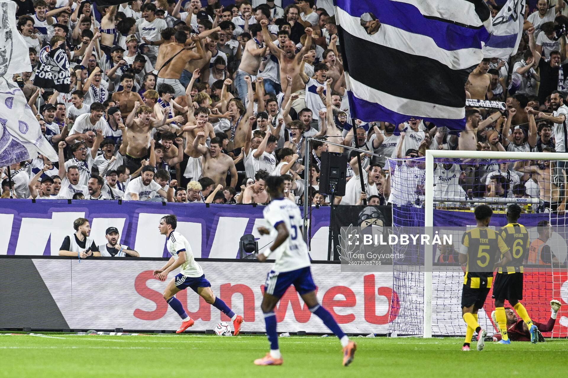 Football, Europa League, Qualifier, Anderlecht - Hammarby