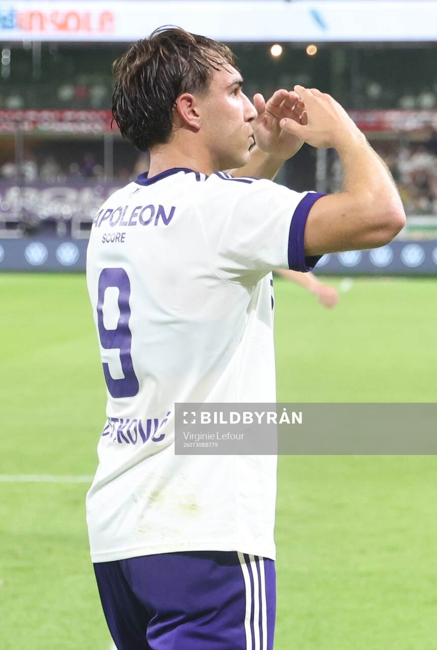 Football, Europa League, Qualifier, Anderlecht - Hammarby