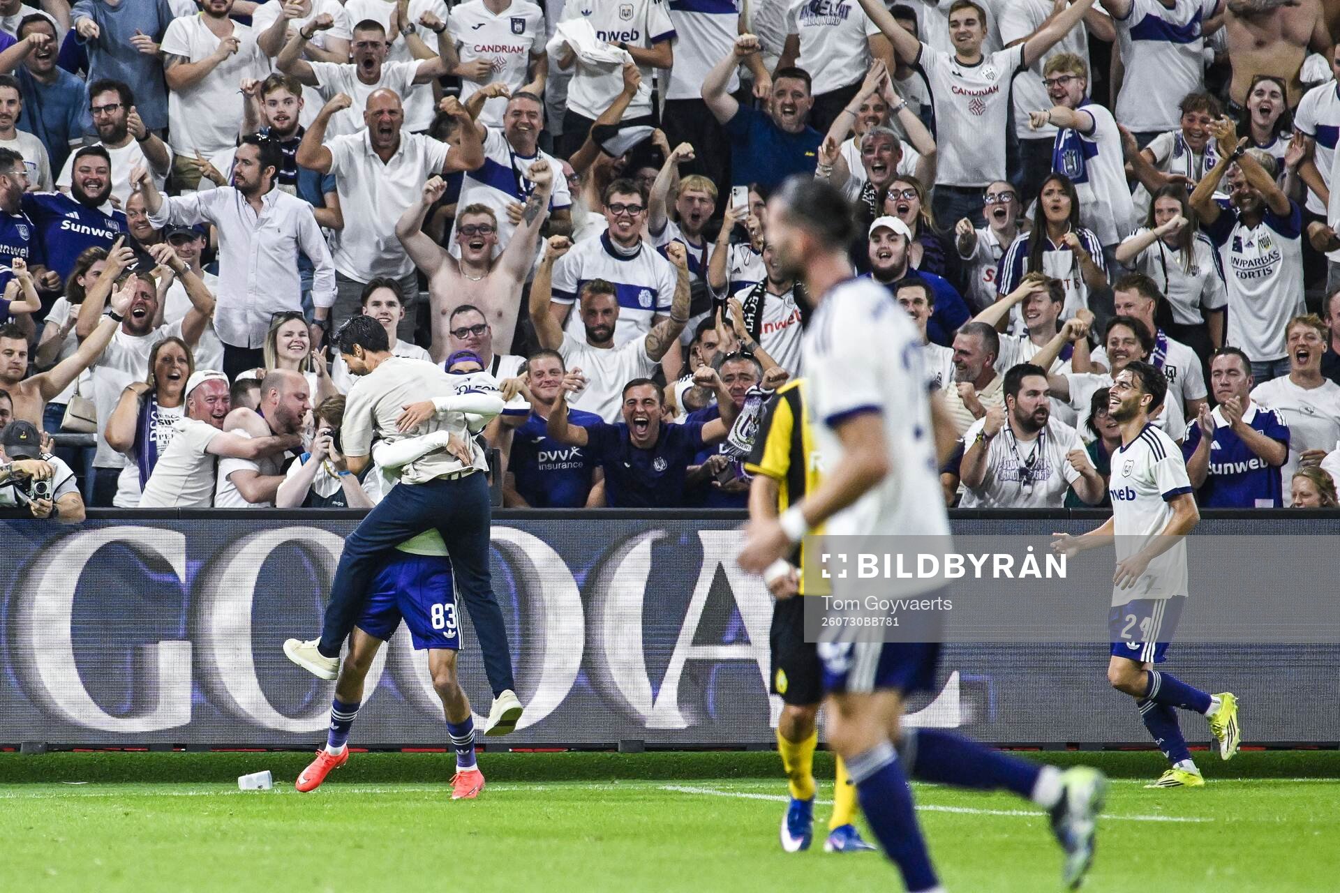 Football, Europa League, Qualifier, Anderlecht - Hammarby