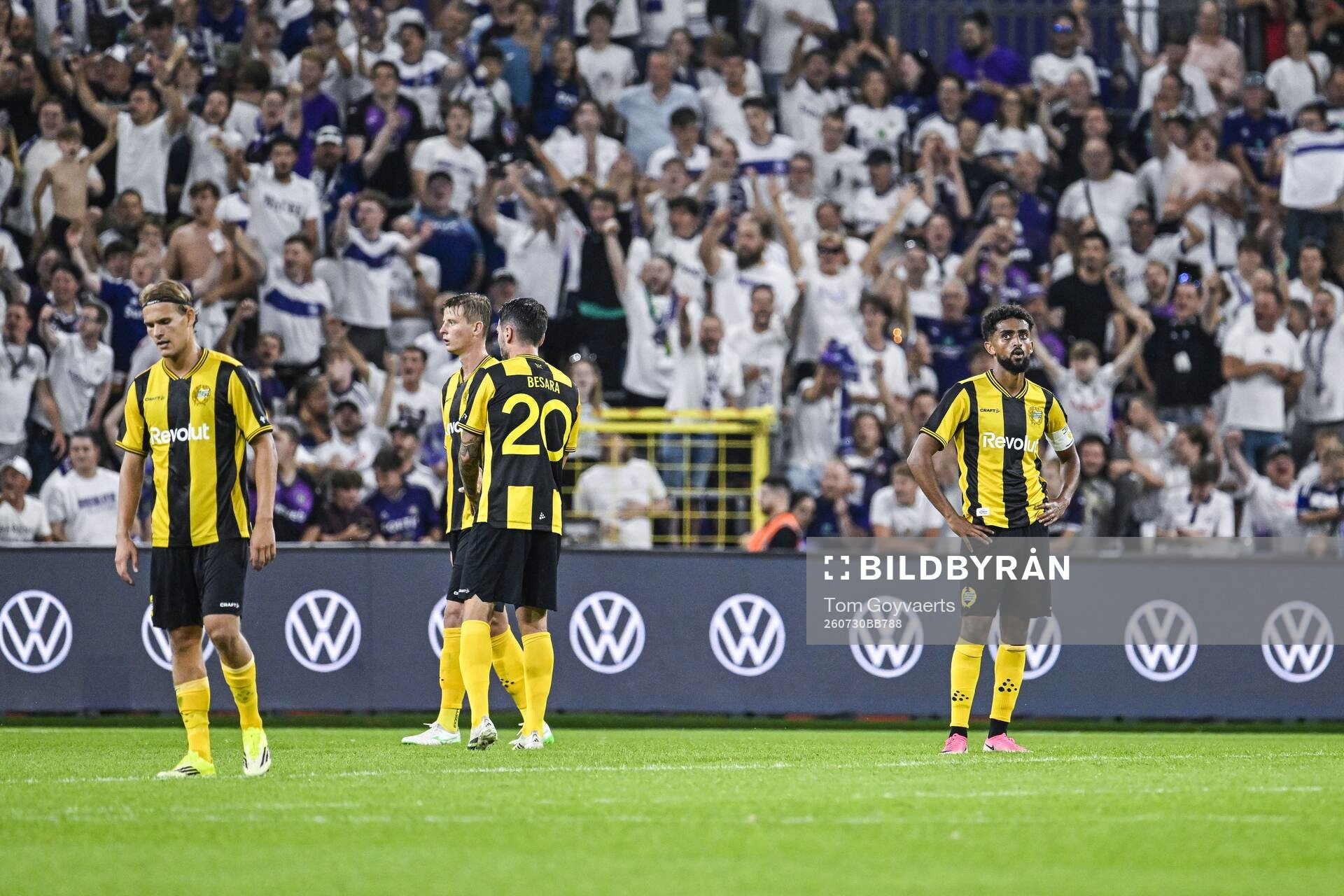 Football, Europa League, Qualifier, Anderlecht - Hammarby
