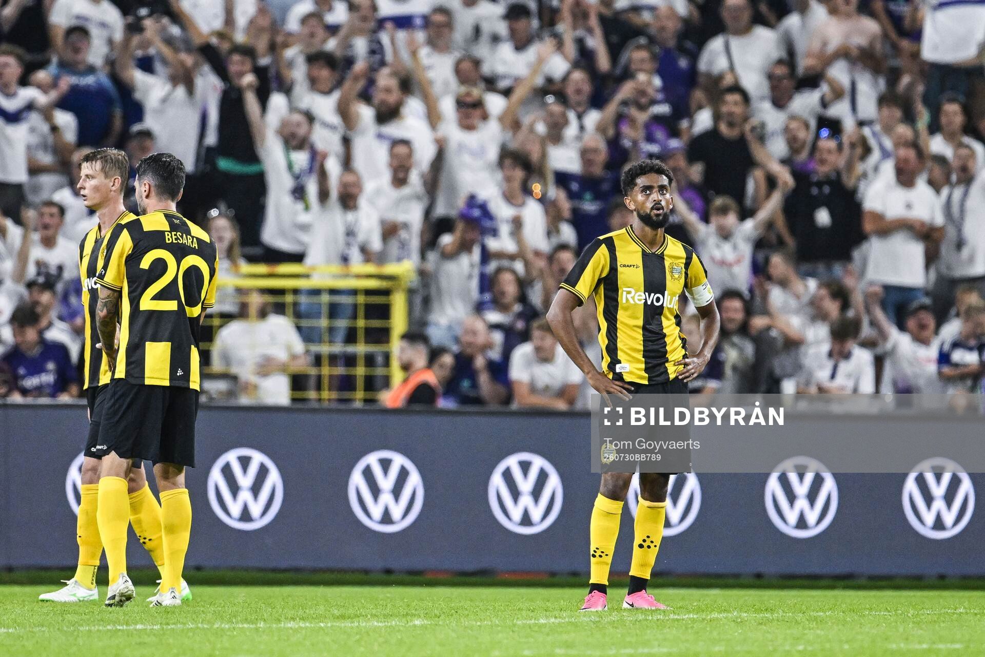 Football, Europa League, Qualifier, Anderlecht - Hammarby
