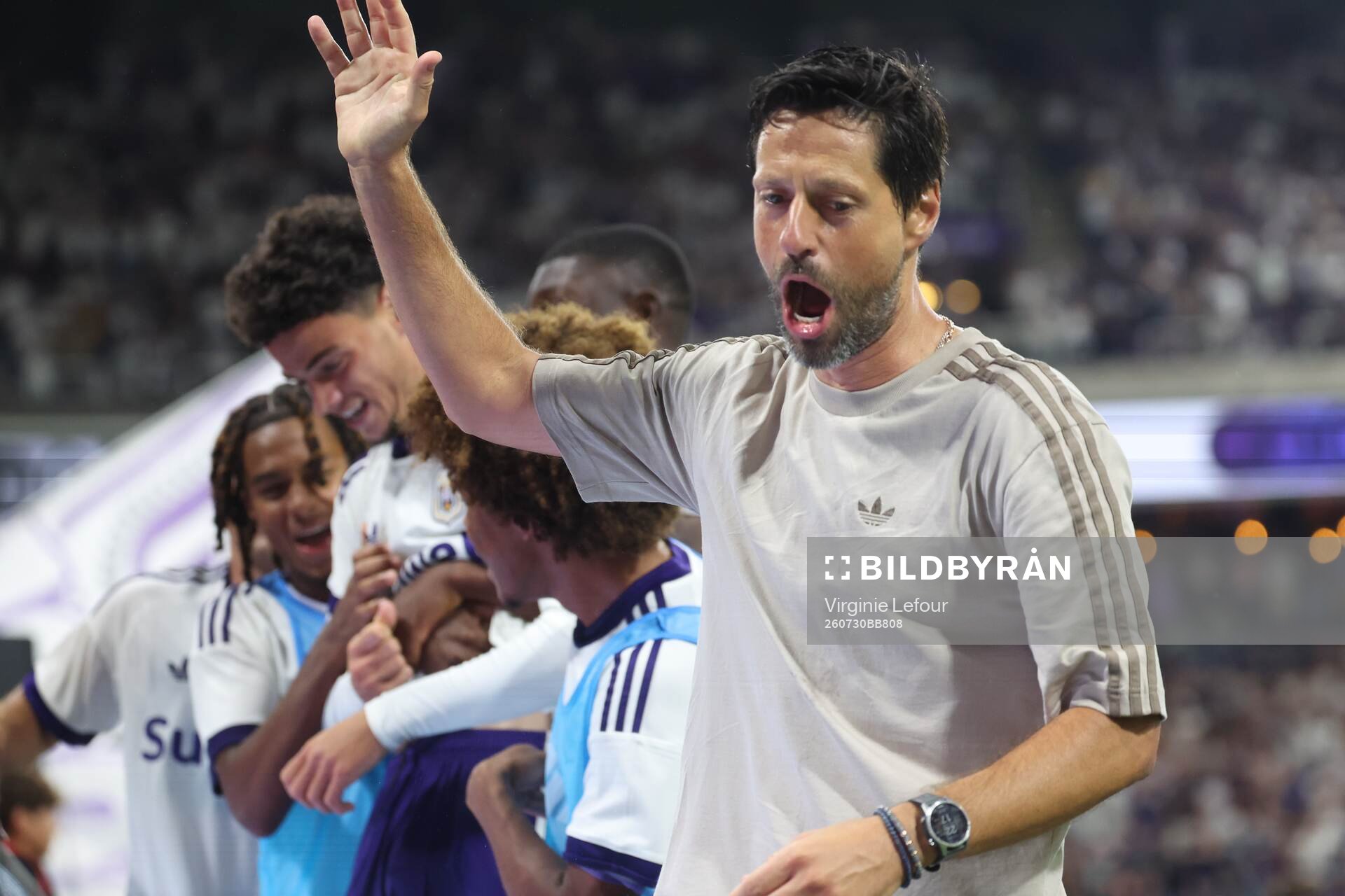 Football, Europa League, Qualifier, Anderlecht - Hammarby