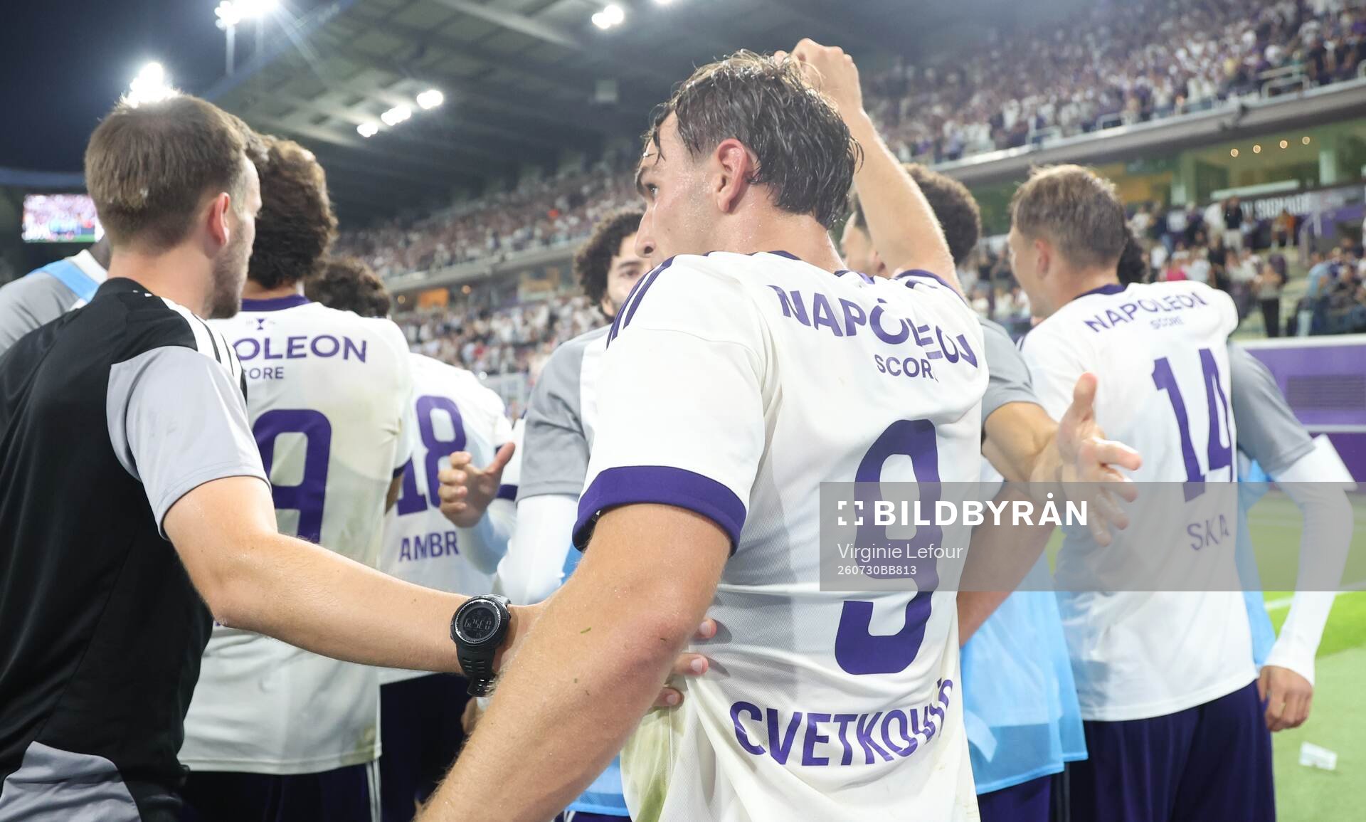 Football, Europa League, Qualifier, Anderlecht - Hammarby