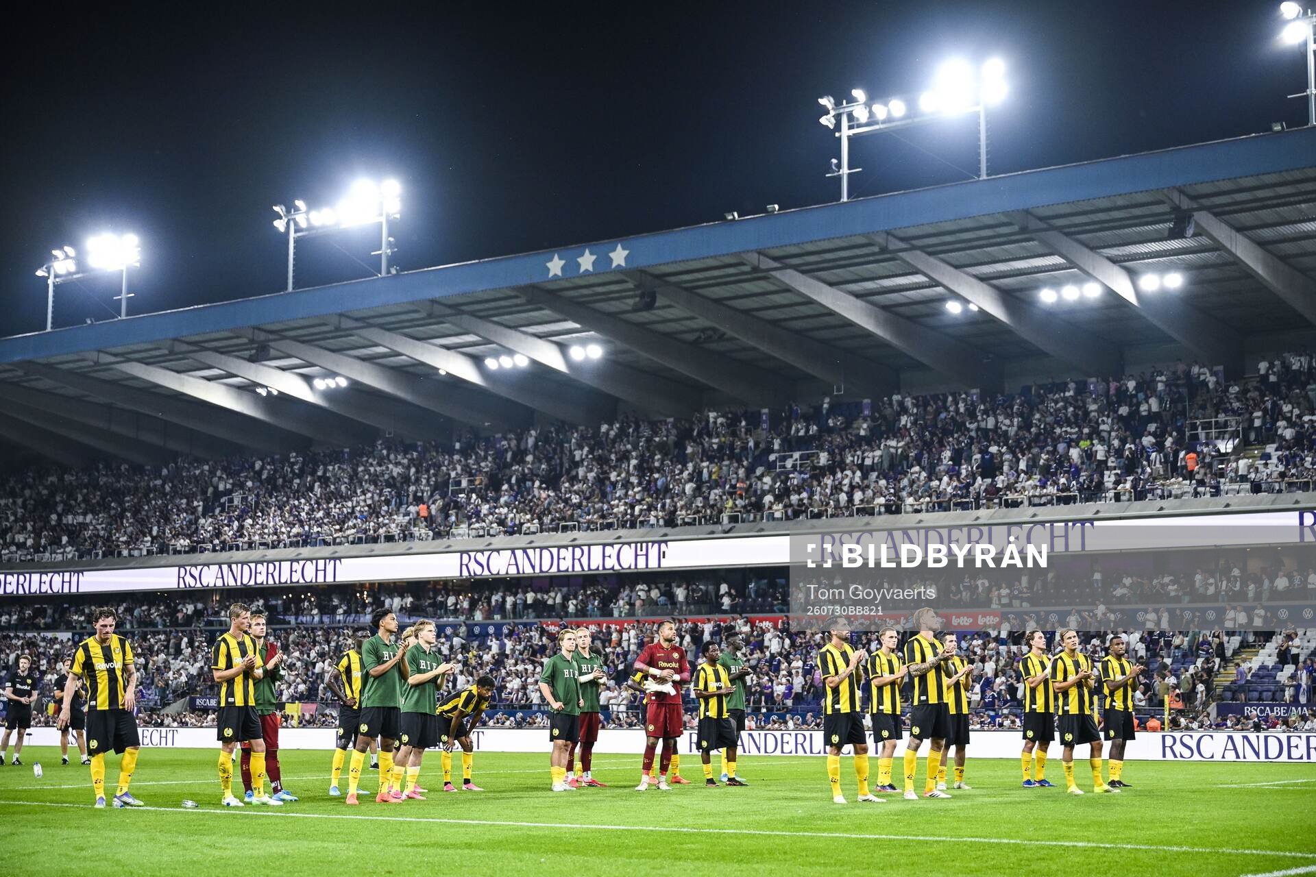 Football, Europa League, Qualifier, Anderlecht - Hammarby