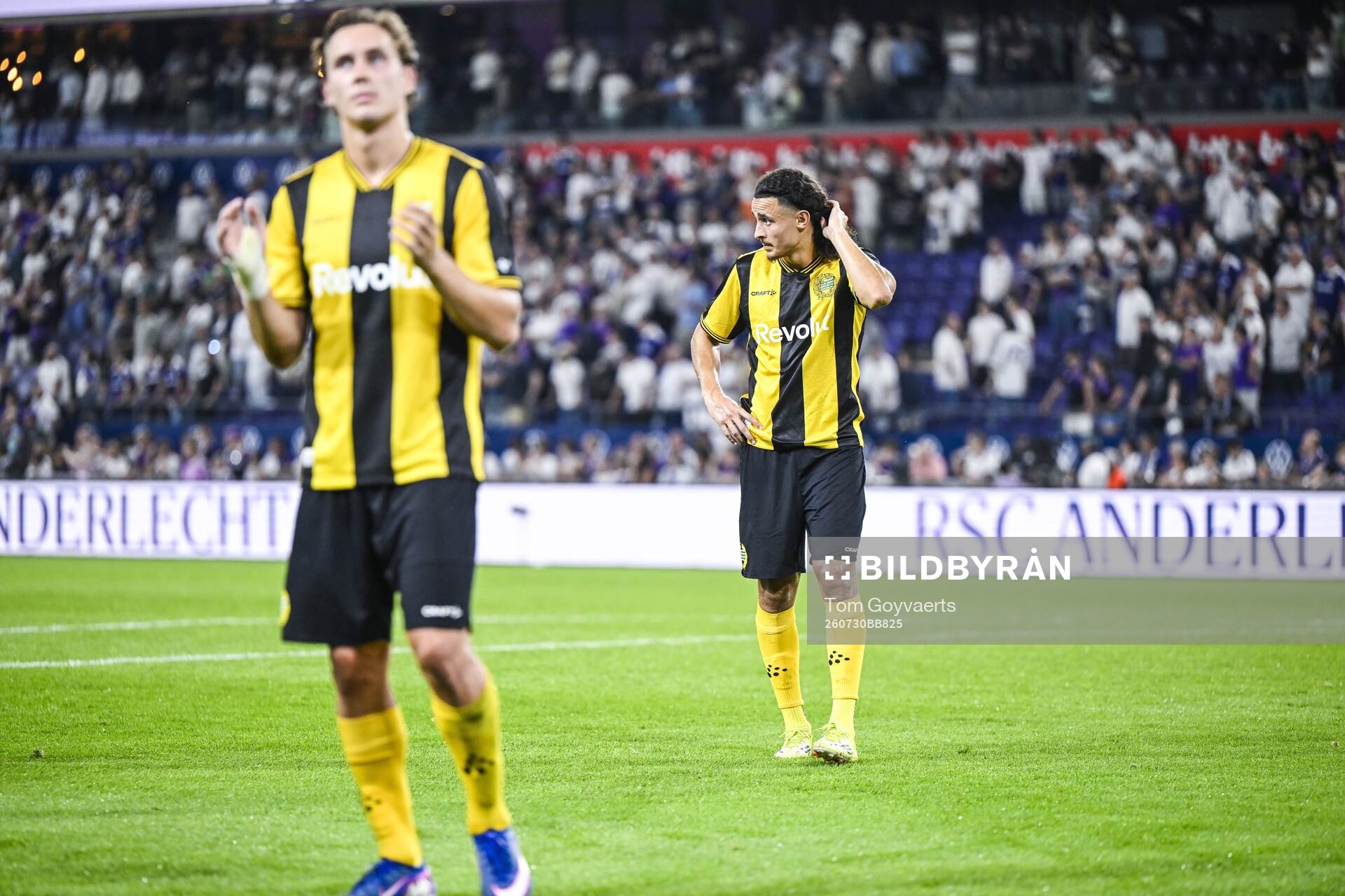 Football, Europa League, Qualifier, Anderlecht - Hammarby