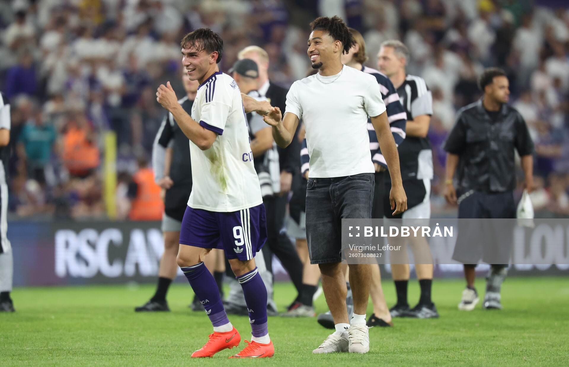 Football, Europa League, Qualifier, Anderlecht - Hammarby