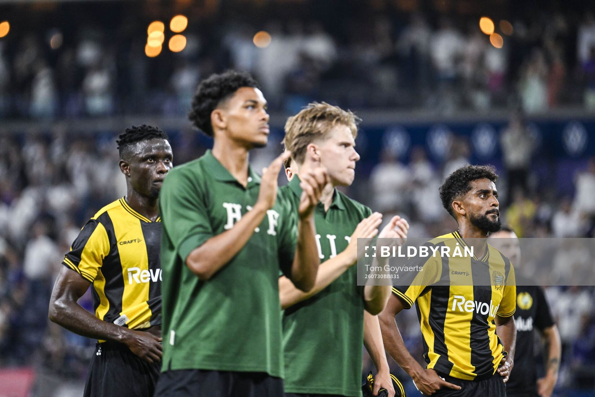 Football, Europa League, Qualifier, Anderlecht - Hammarby
