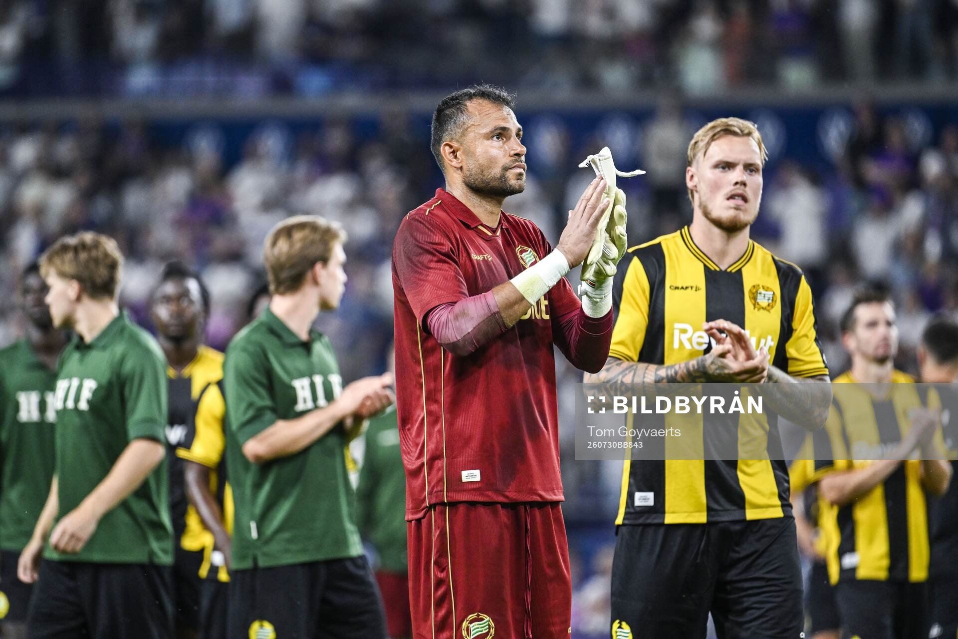 Football, Europa League, Qualifier, Anderlecht - Hammarby