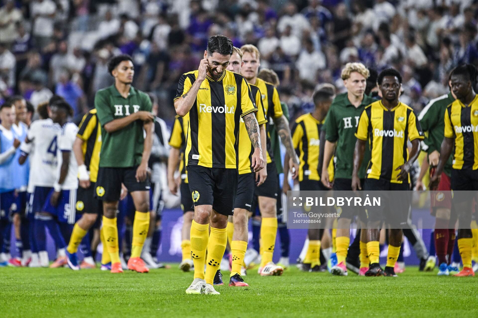 Football, Europa League, Qualifier, Anderlecht - Hammarby