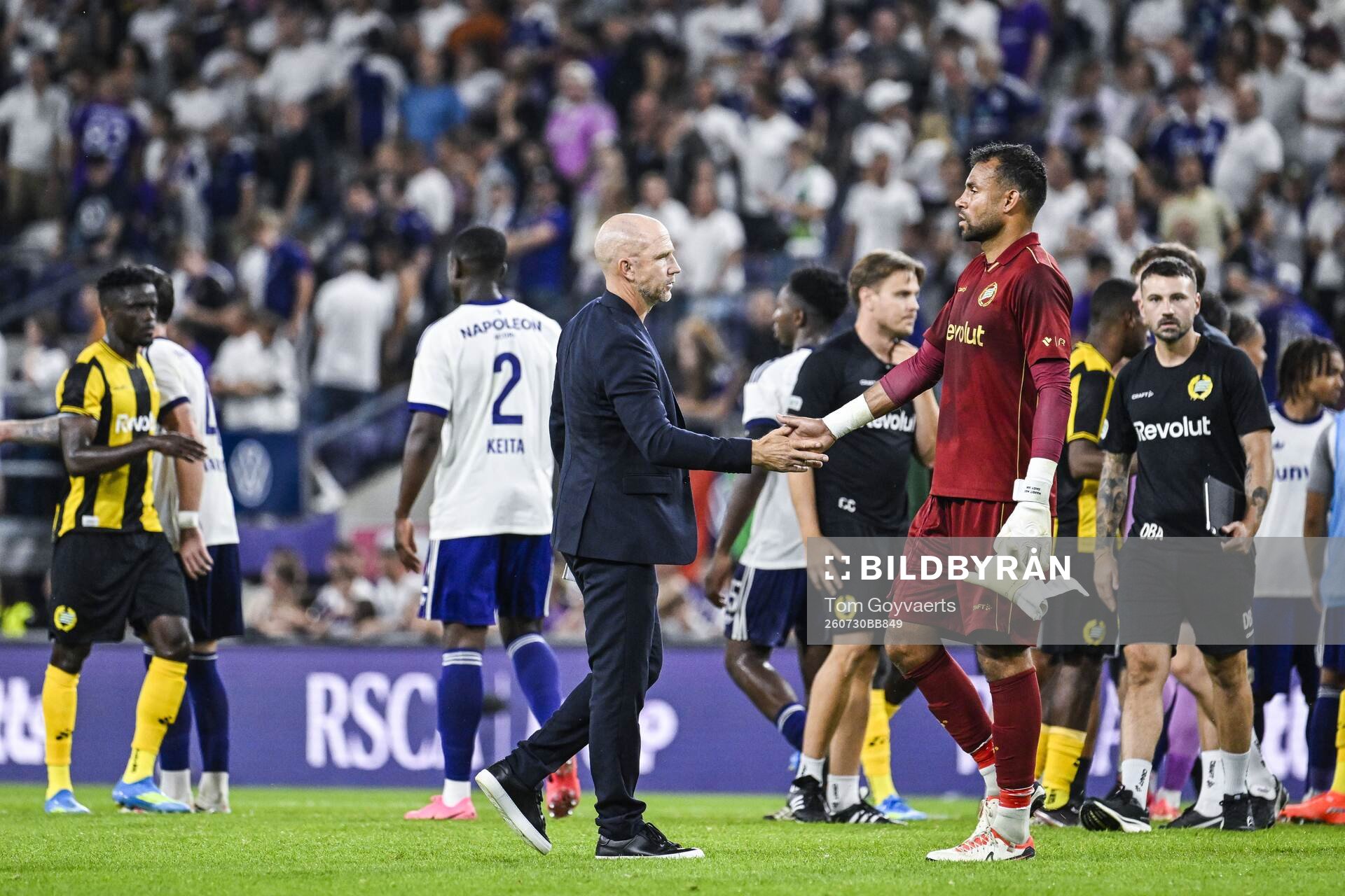 Football, Europa League, Qualifier, Anderlecht - Hammarby