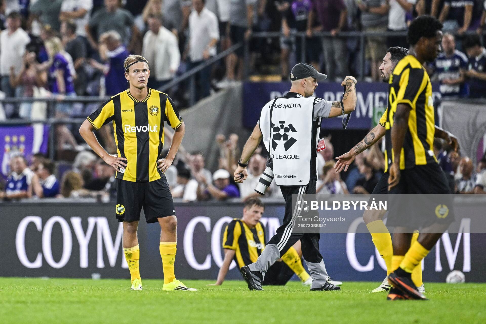 Football, Europa League, Qualifier, Anderlecht - Hammarby