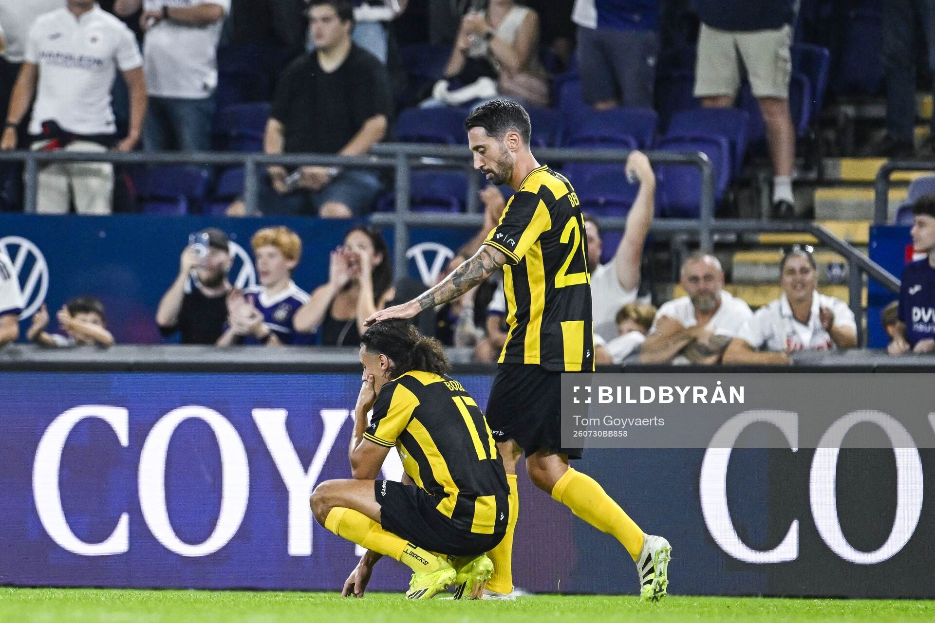 Football, Europa League, Qualifier, Anderlecht - Hammarby