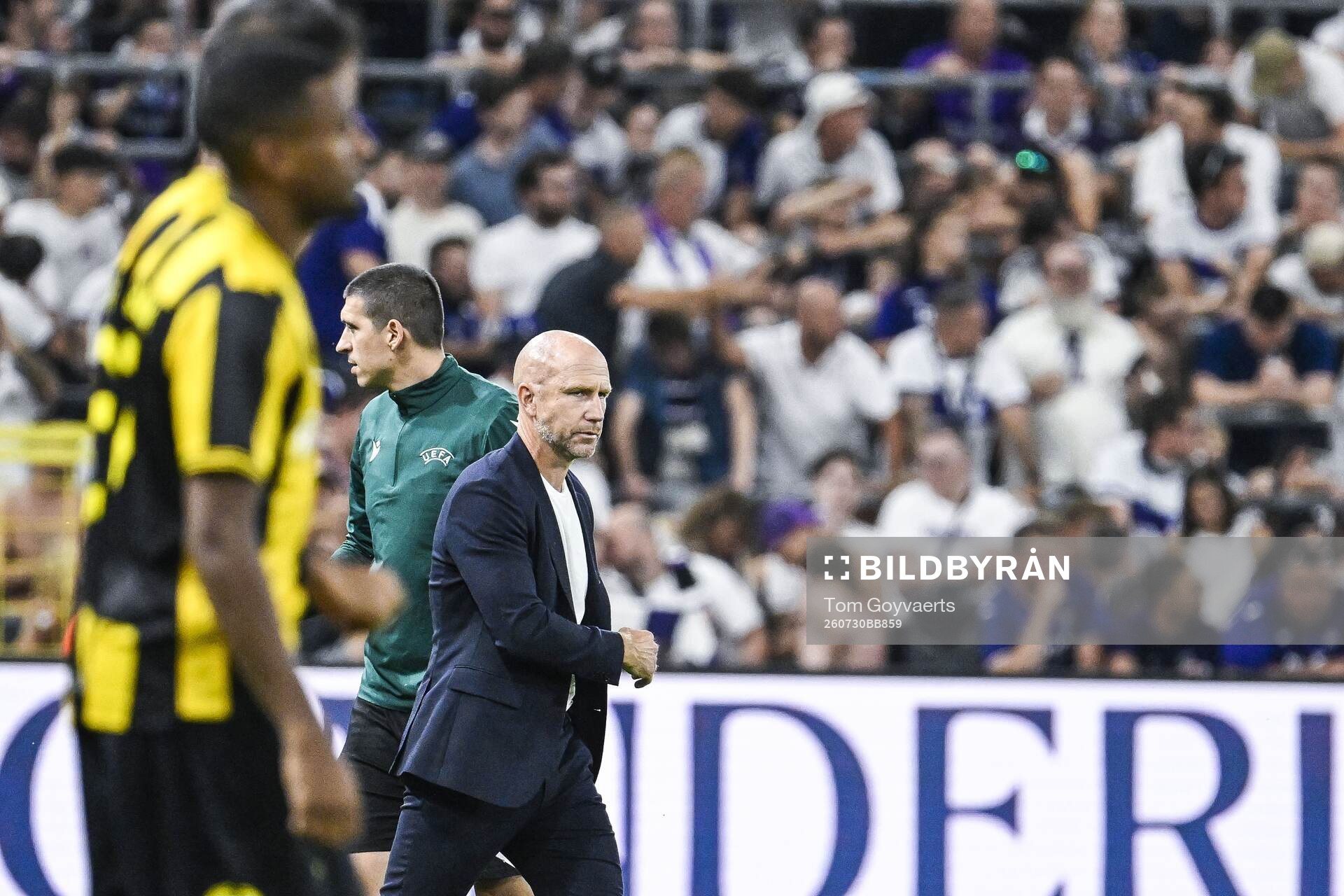 Football, Europa League, Qualifier, Anderlecht - Hammarby