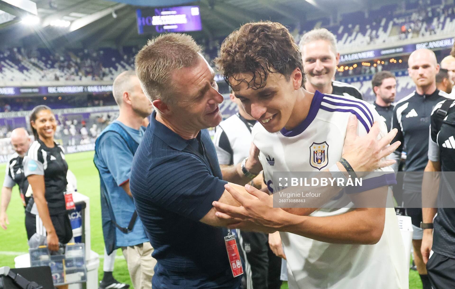 Football, Europa League, Qualifier, Anderlecht - Hammarby