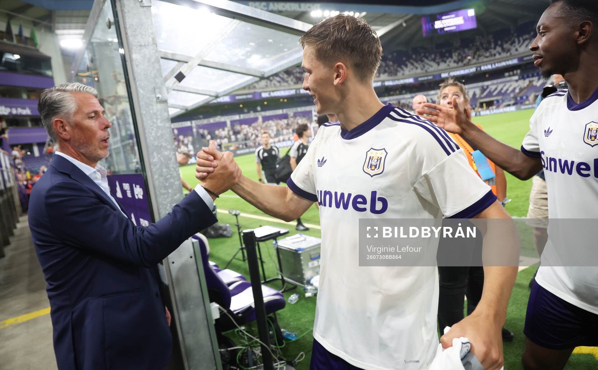 Football, Europa League, Qualifier, Anderlecht - Hammarby