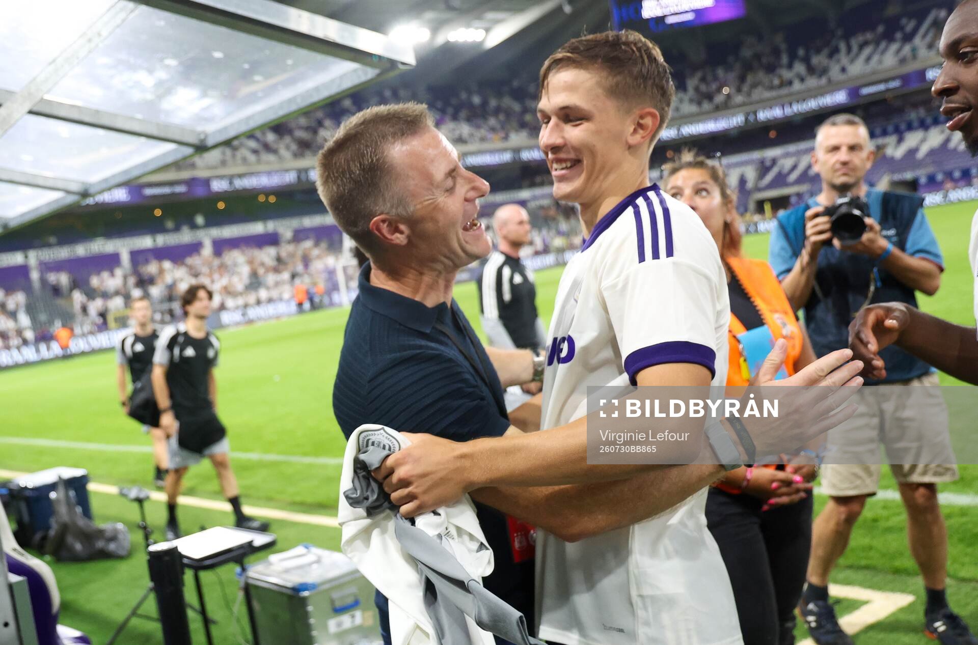 Football, Europa League, Qualifier, Anderlecht - Hammarby