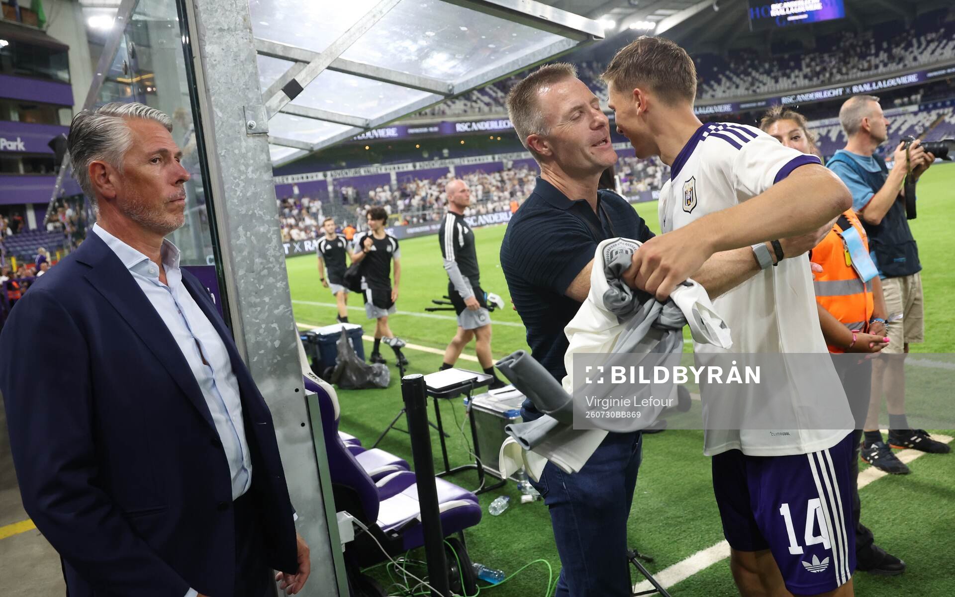 Football, Europa League, Qualifier, Anderlecht - Hammarby