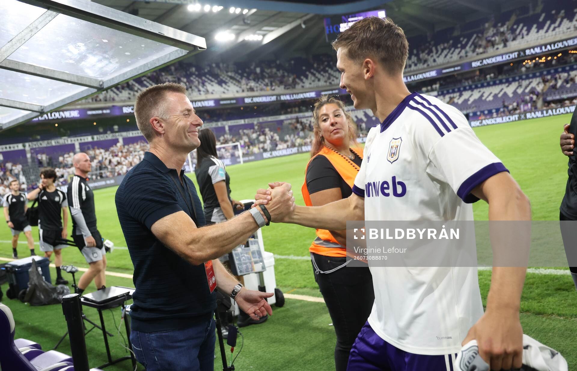 Football, Europa League, Qualifier, Anderlecht - Hammarby