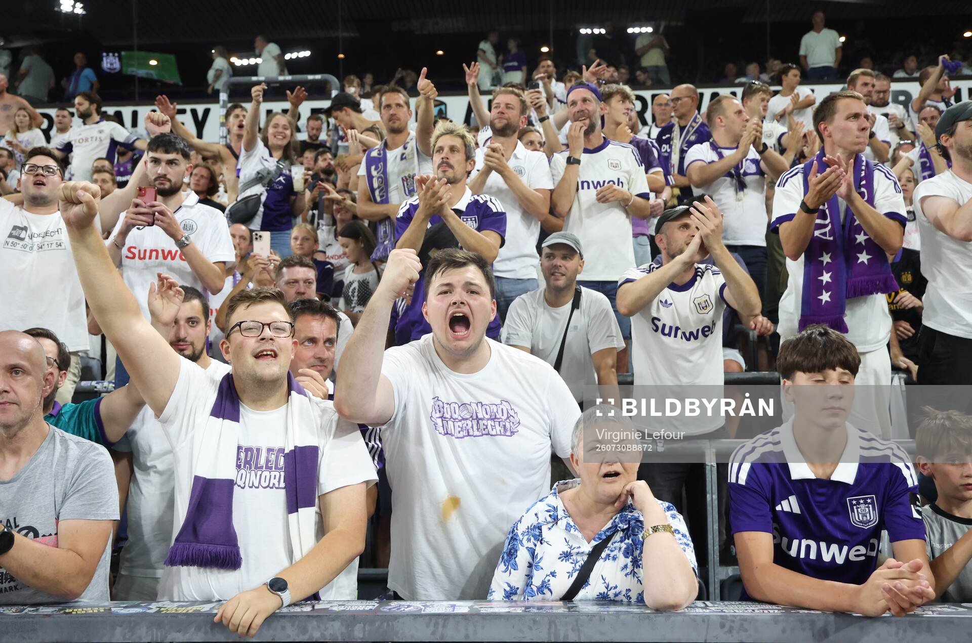 Football, Europa League, Qualifier, Anderlecht - Hammarby