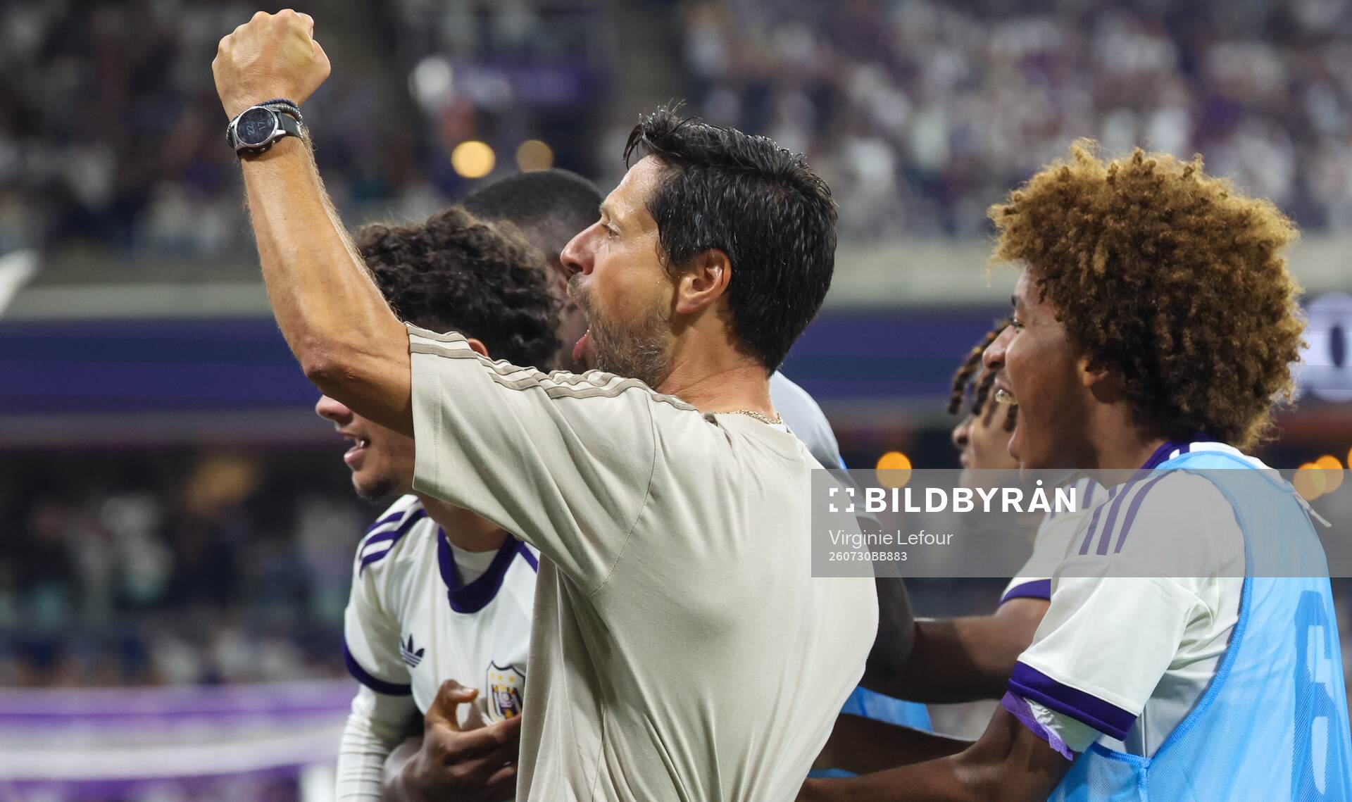 Football, Europa League, Qualifier, Anderlecht - Hammarby