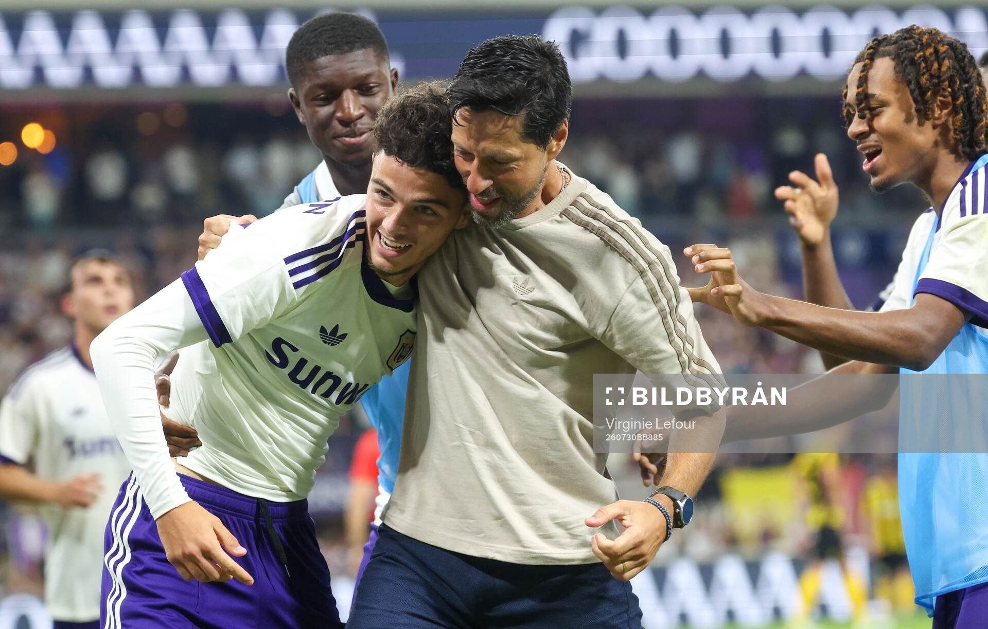 Football, Europa League, Qualifier, Anderlecht - Hammarby