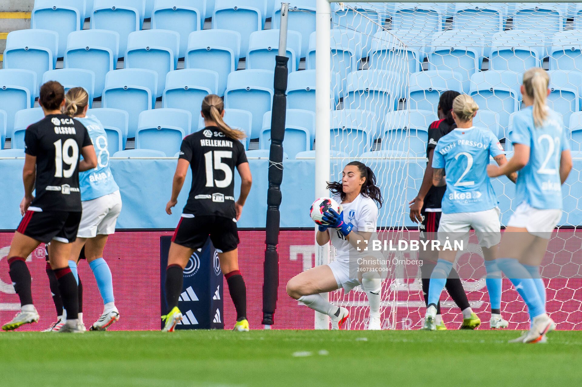 Malmö FFs målvakt Zecira Musovic