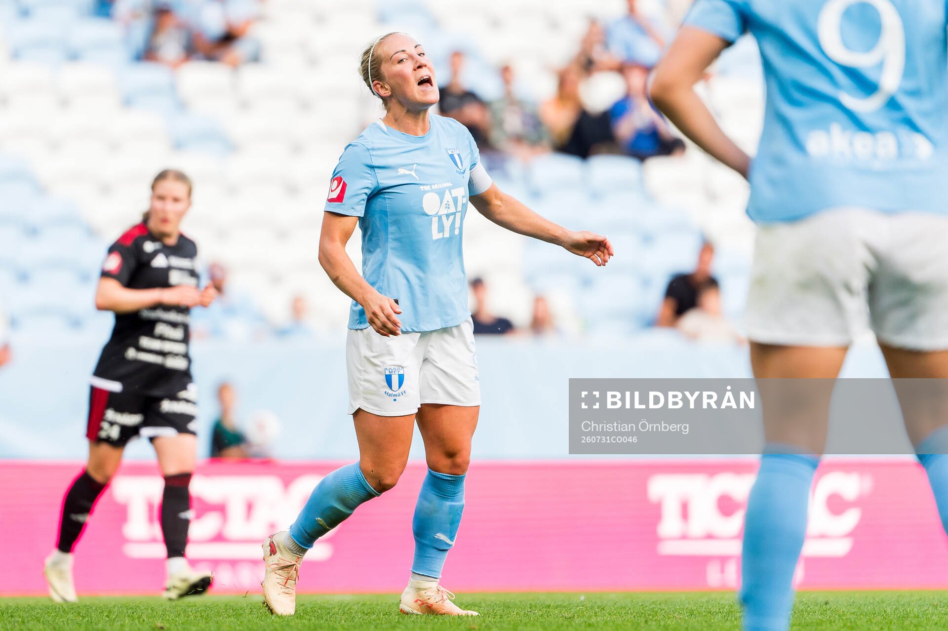 Malmö FFs Mia Persson deppar