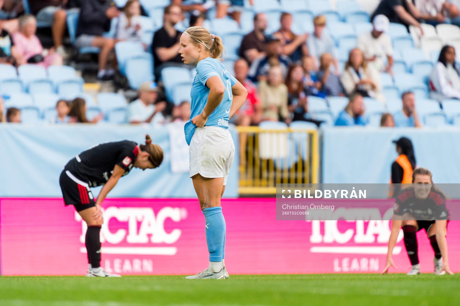 Malmö FFs Hlin Eiriksdottir deppar