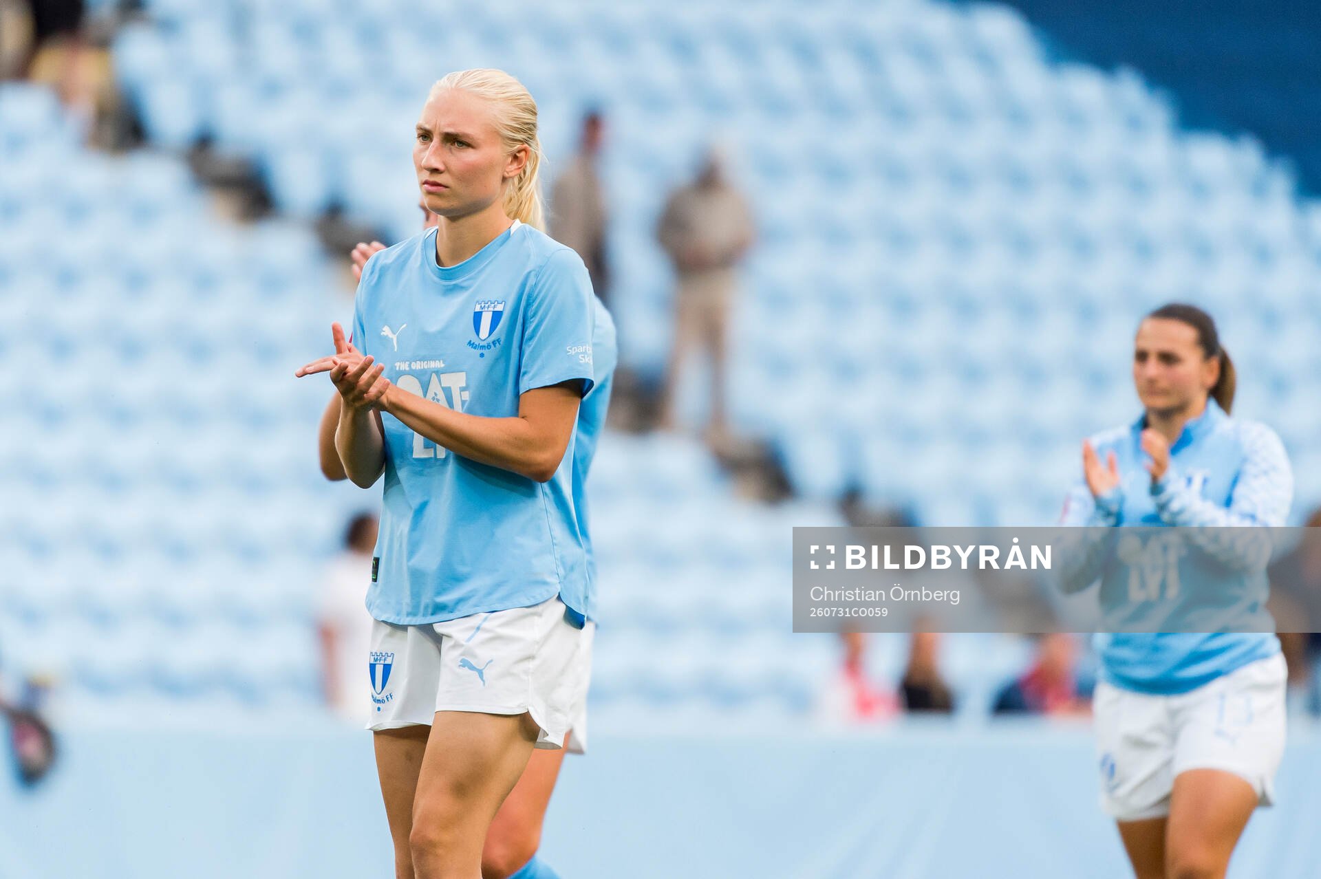 Malmö FFs Stinalisa Johansson deppar