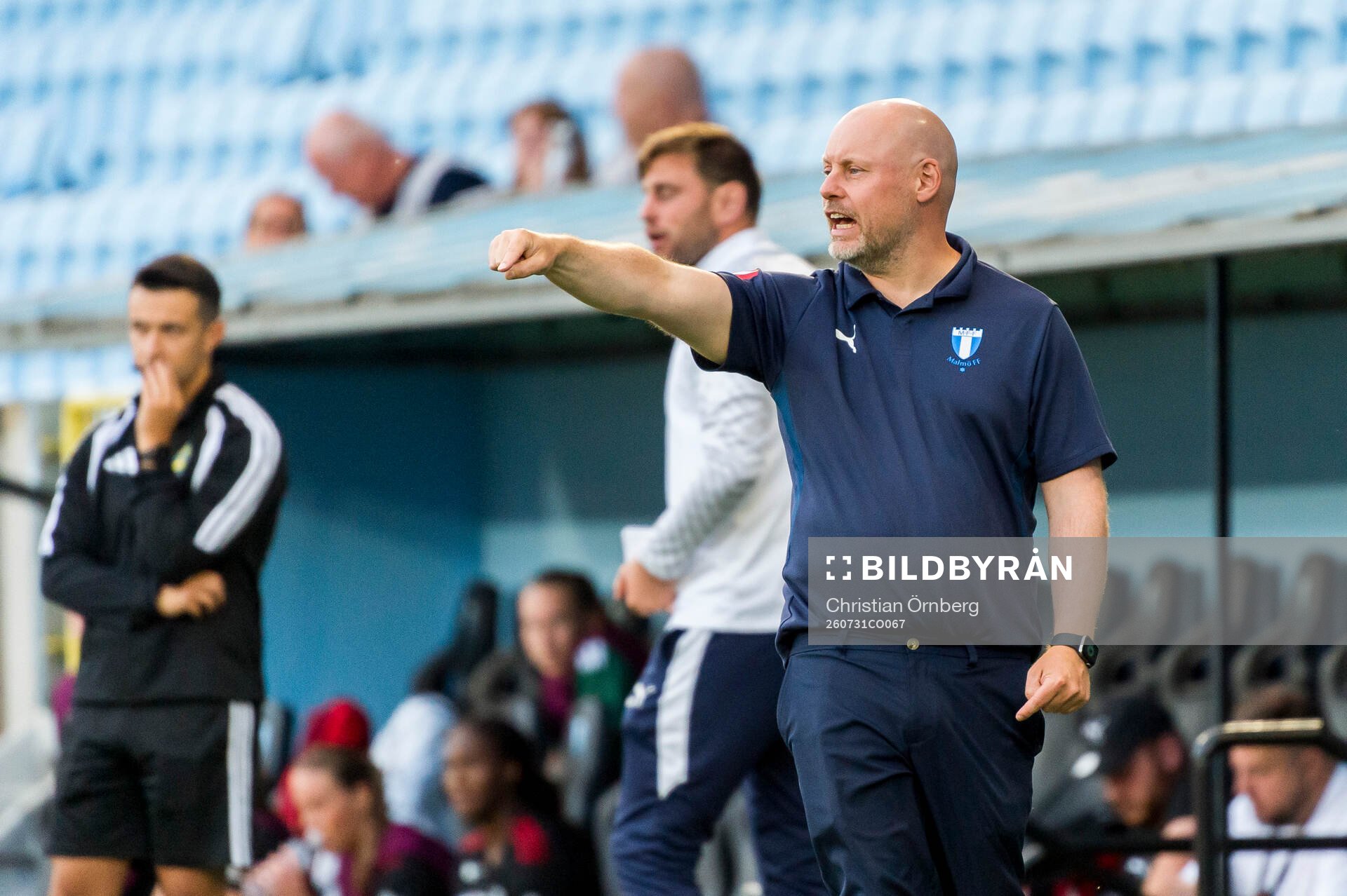 Malmö FFs tränare Jonas Valfridsson