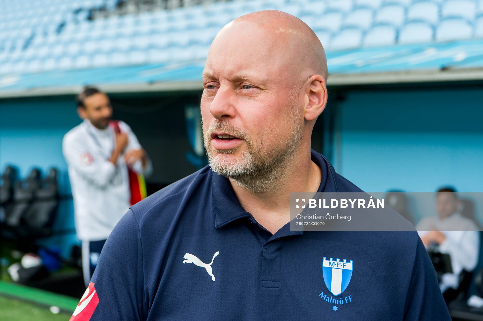 Malmö FFs tränare Jonas Valfridsson