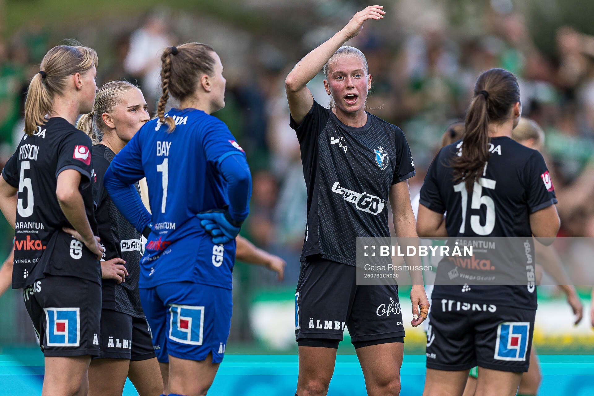 Växjö DFFs spelare deppar