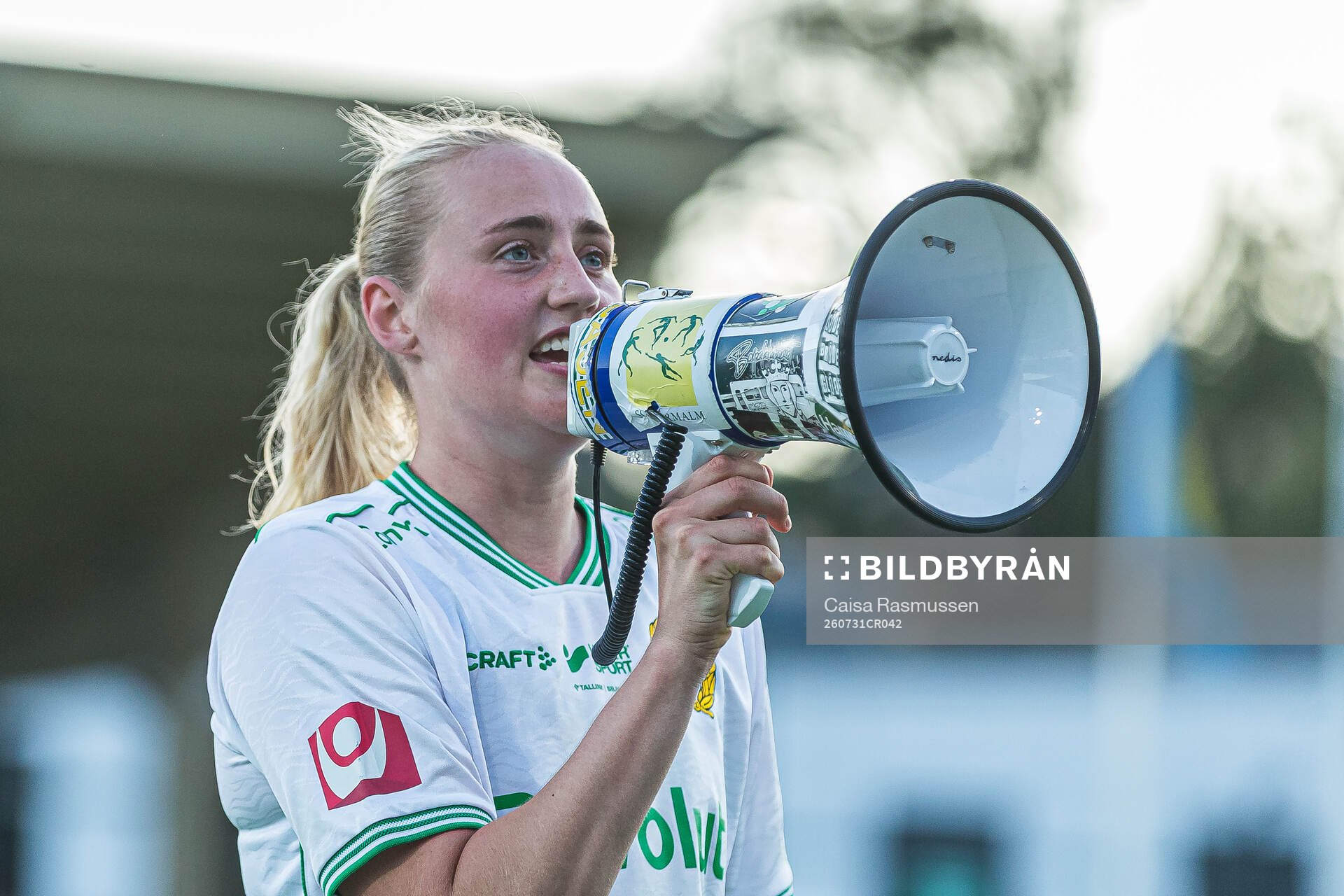 Hammarbys Emilie Bragstad jublar