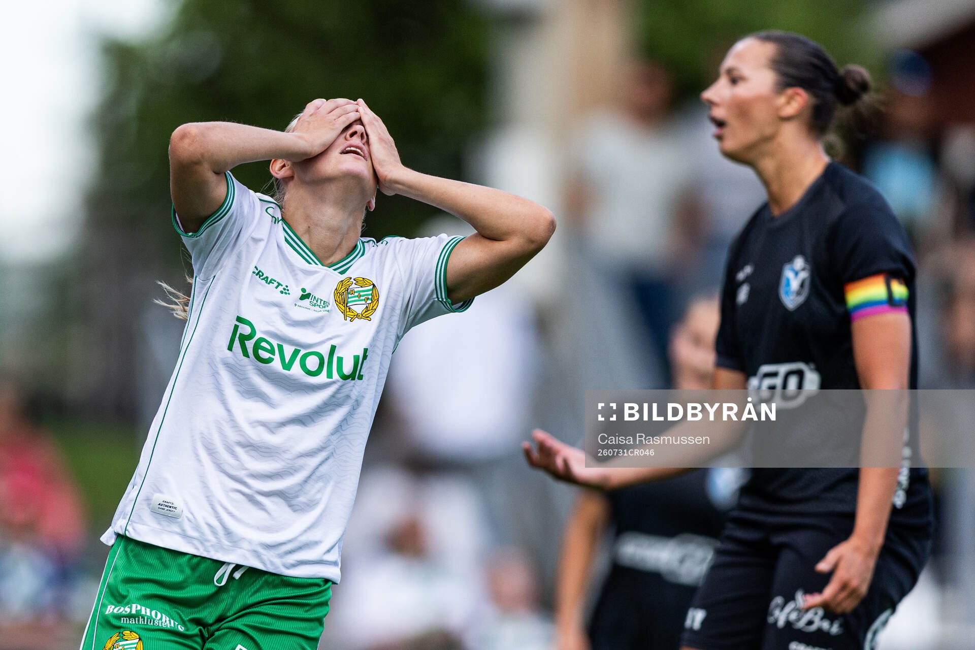 Hammarbys Elin Sørum deppar