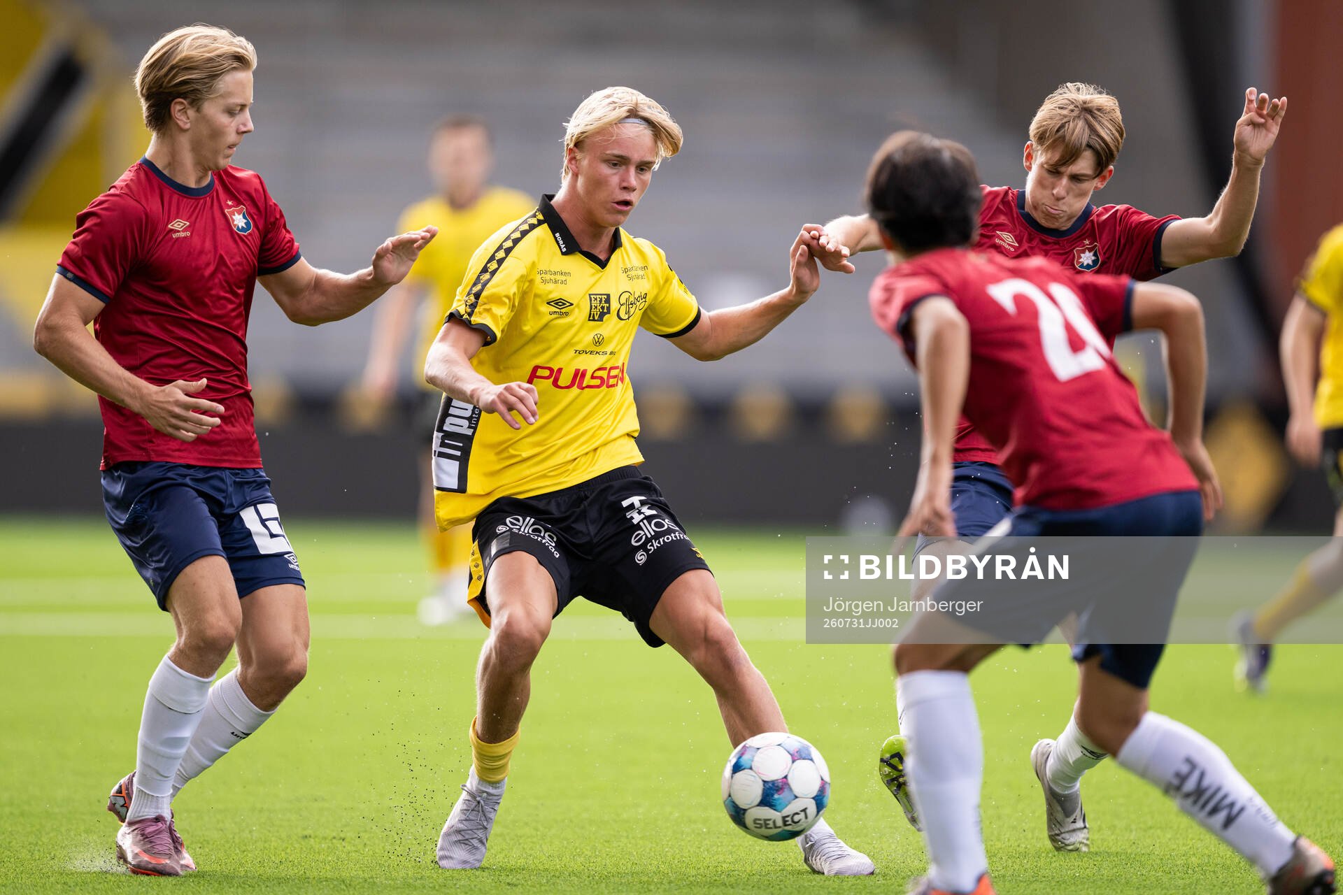 Örgrytes Xander Ekberg och Dylan Lindgren och Elfsborgs
