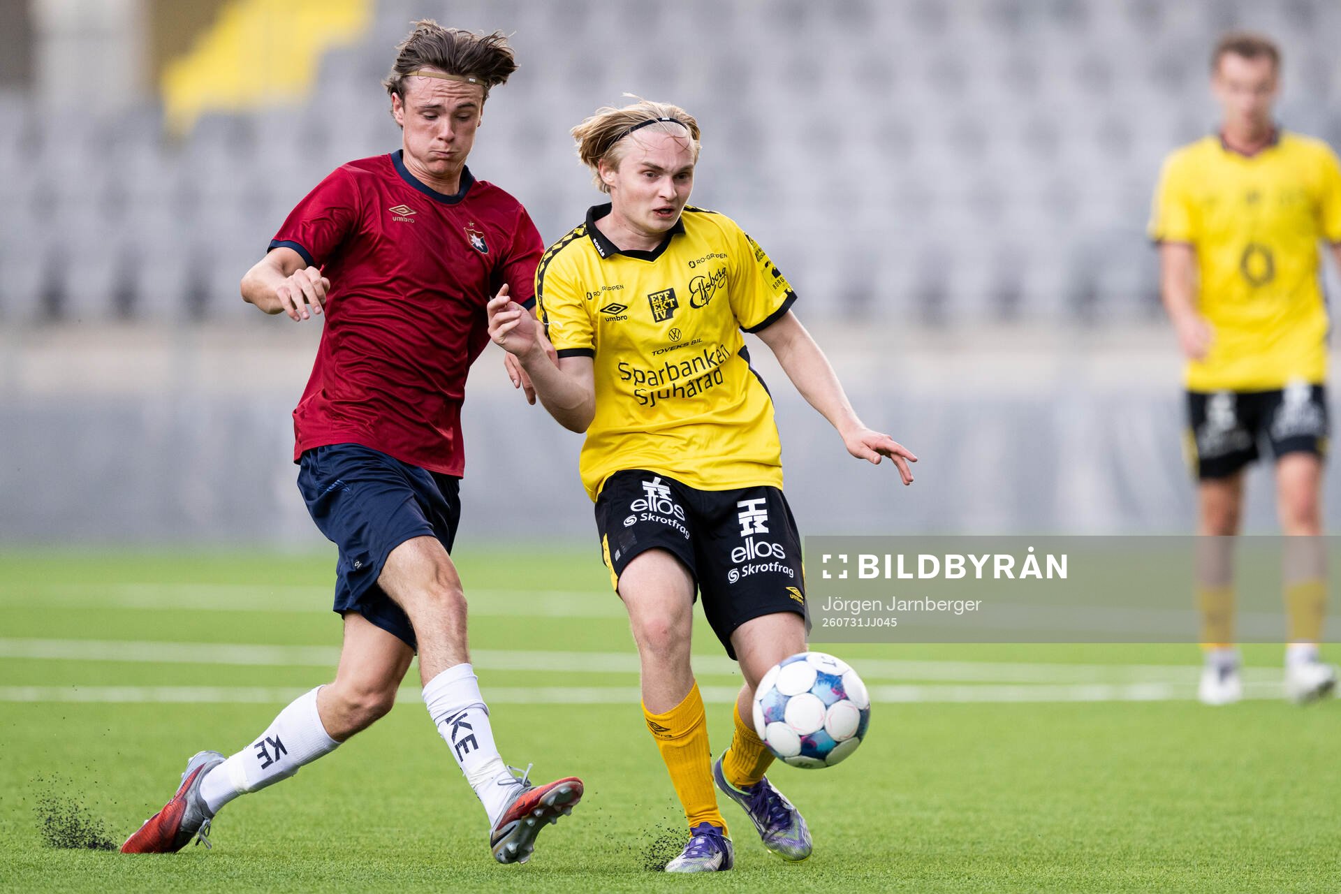 Örgrytes Calle Wiman och Elfsborgs Arvid Sandberg