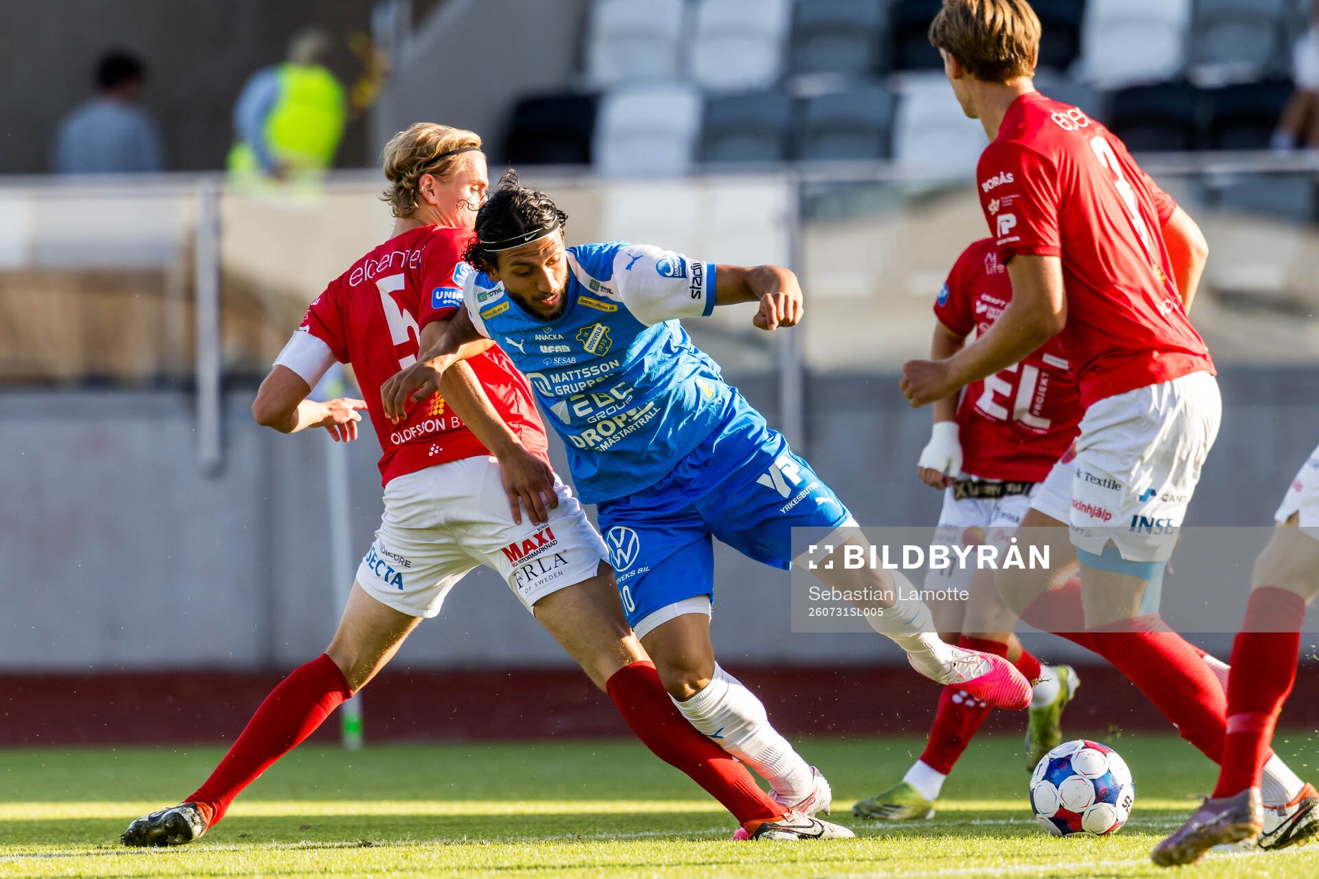 Oddevolds Leonardo Farah Shahin och Norrbys Vidar Svendsén
