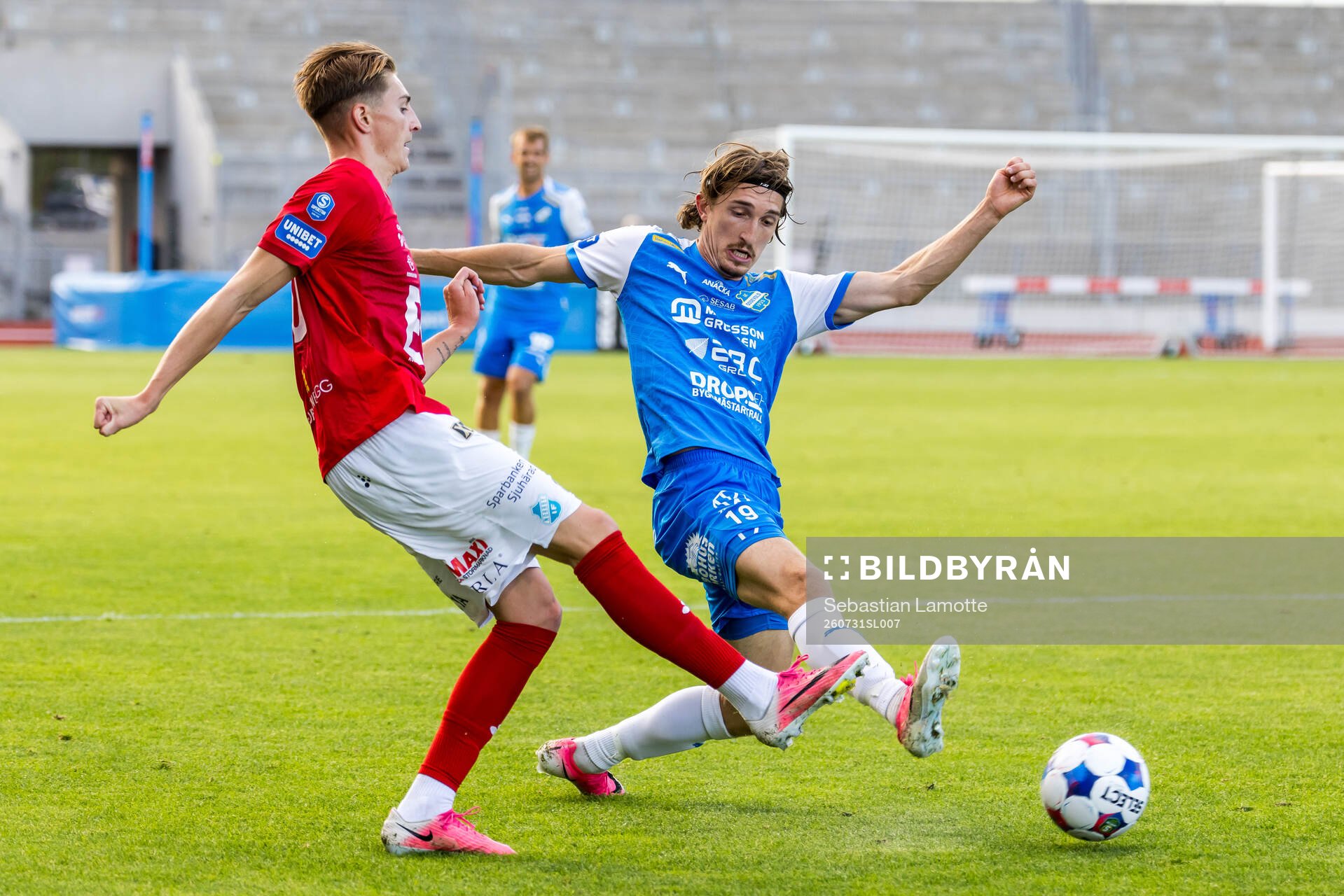 Norrbys Jamie Bichis och Oddevolds Hugo Engström