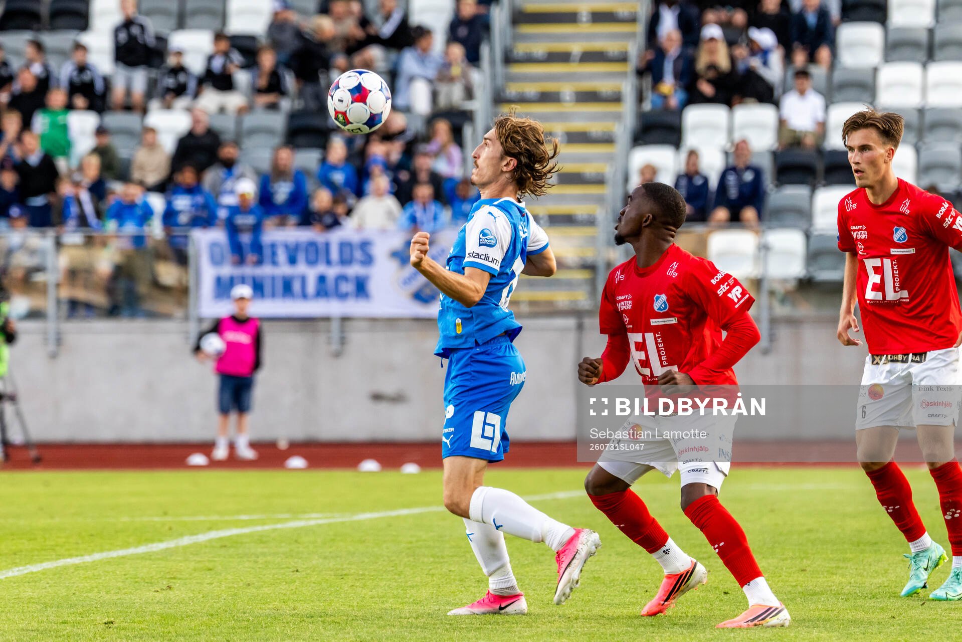 Oddevolds Hugo Engström och Norrbys Ibrahim Adewale