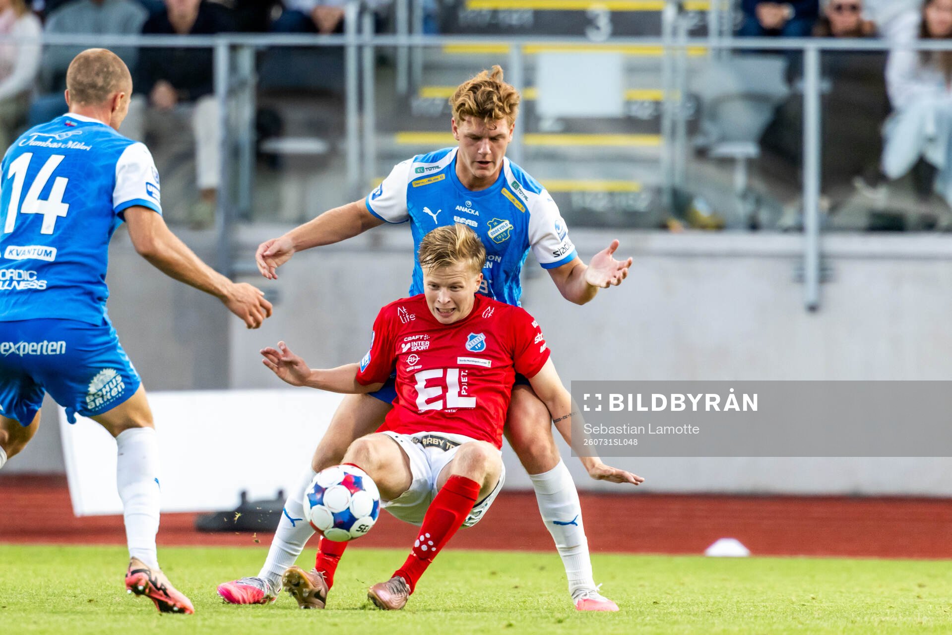 Oddevolds Oliver Thoreson och Norrbys Kevin Liimatainen