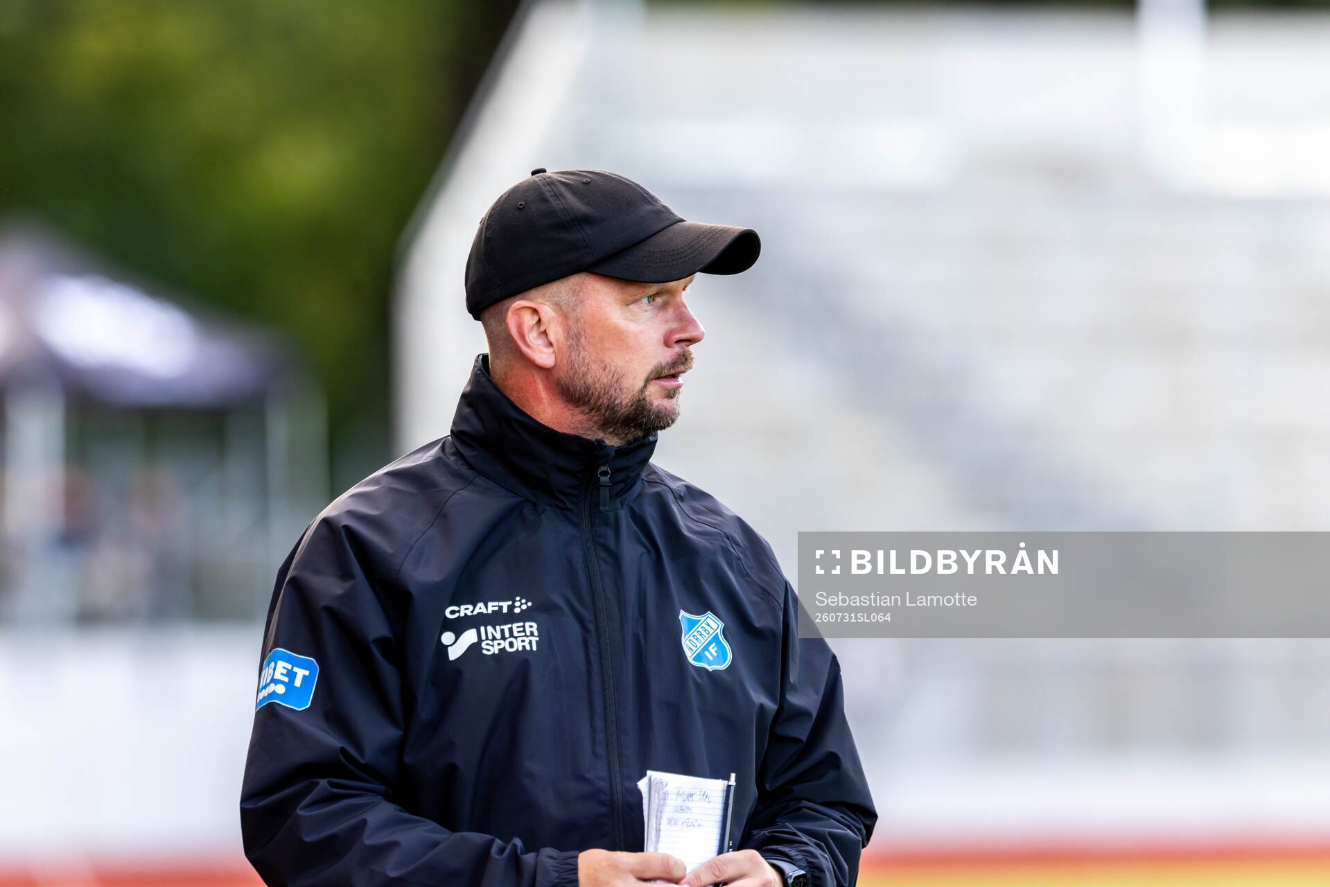 Norrbys tränare Tobias Linderoth