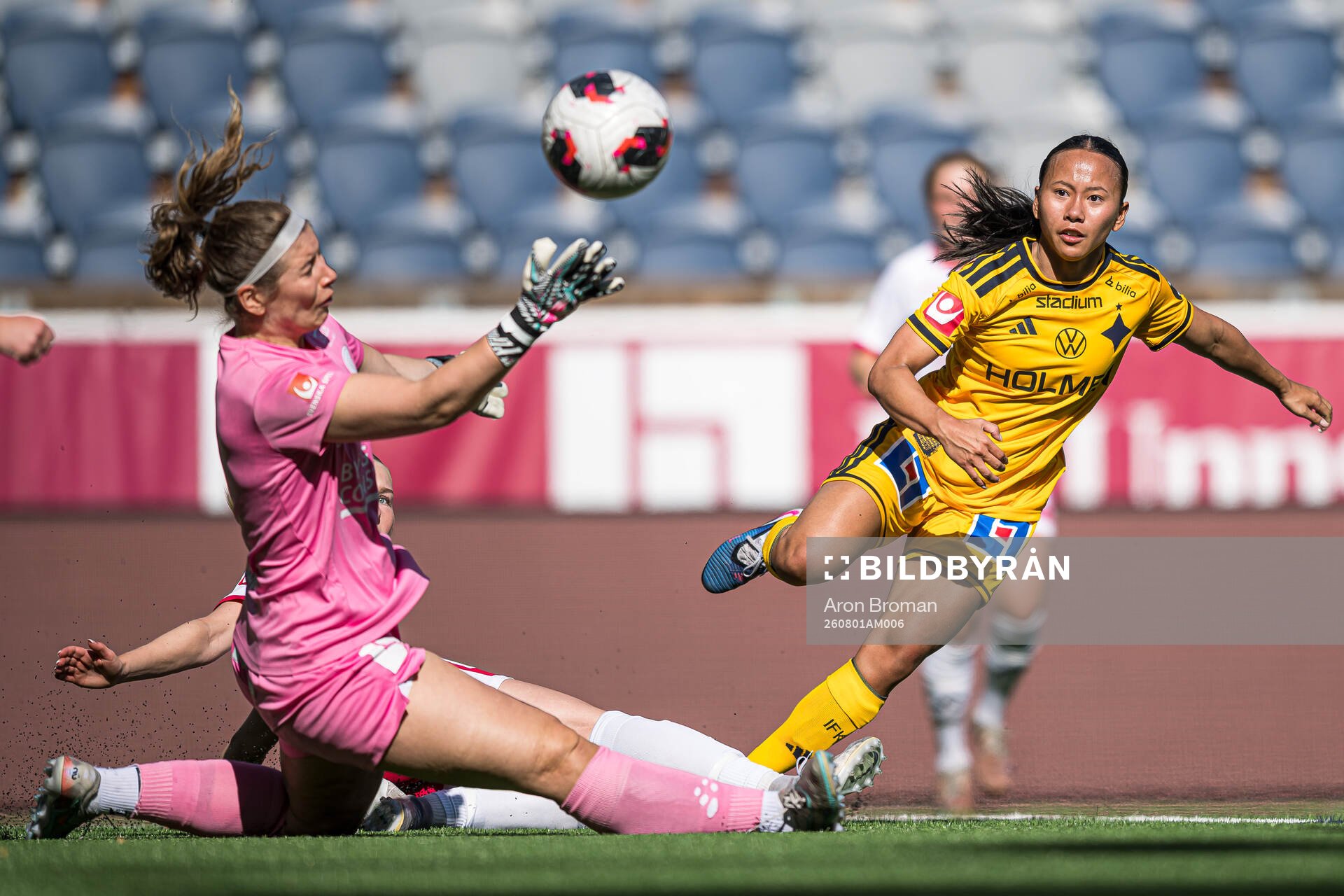 IK Uppsalas målvakt Matilda Mari Karoliina Nurmi och IFK