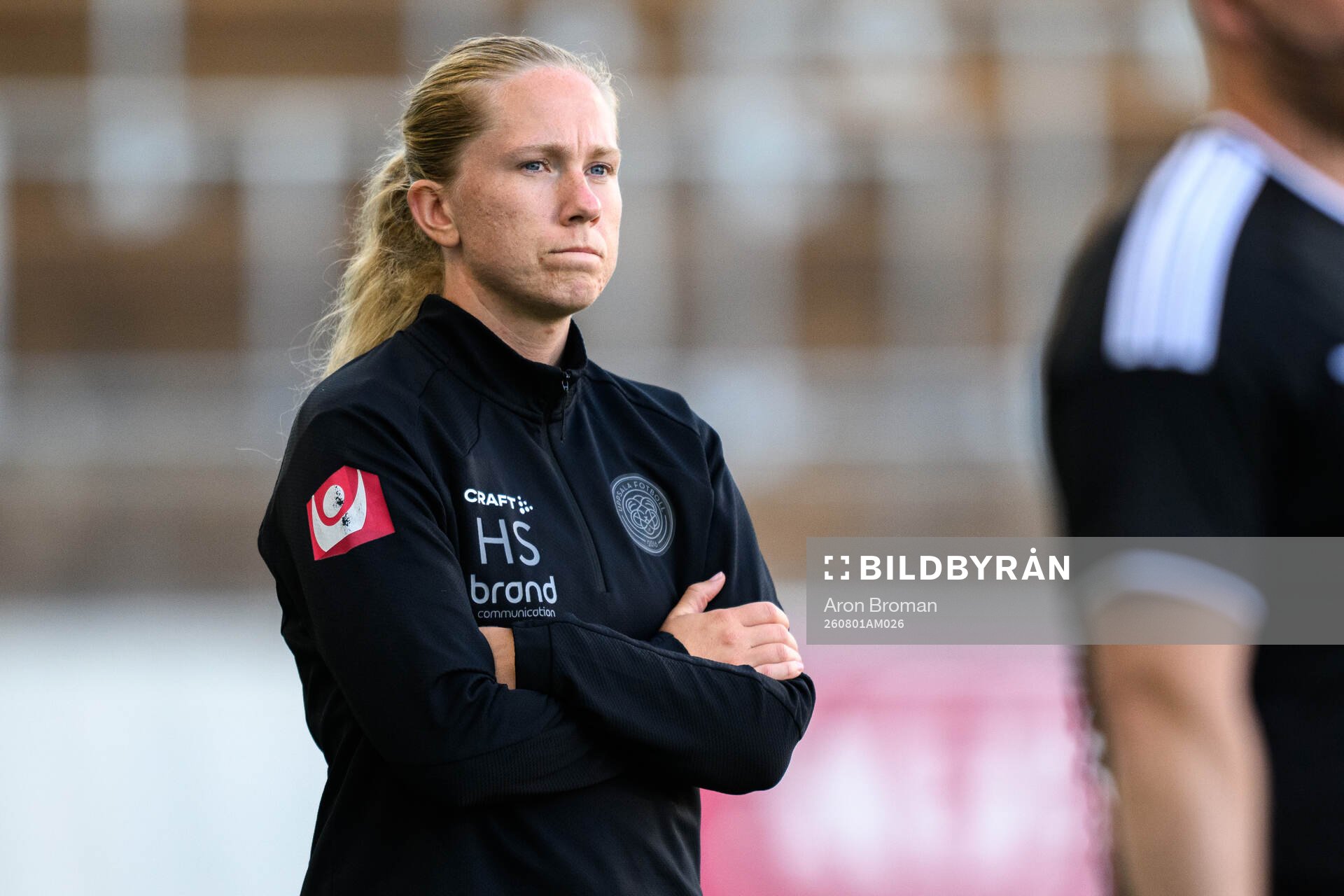 IK Uppsalas tränare Hanna Spets