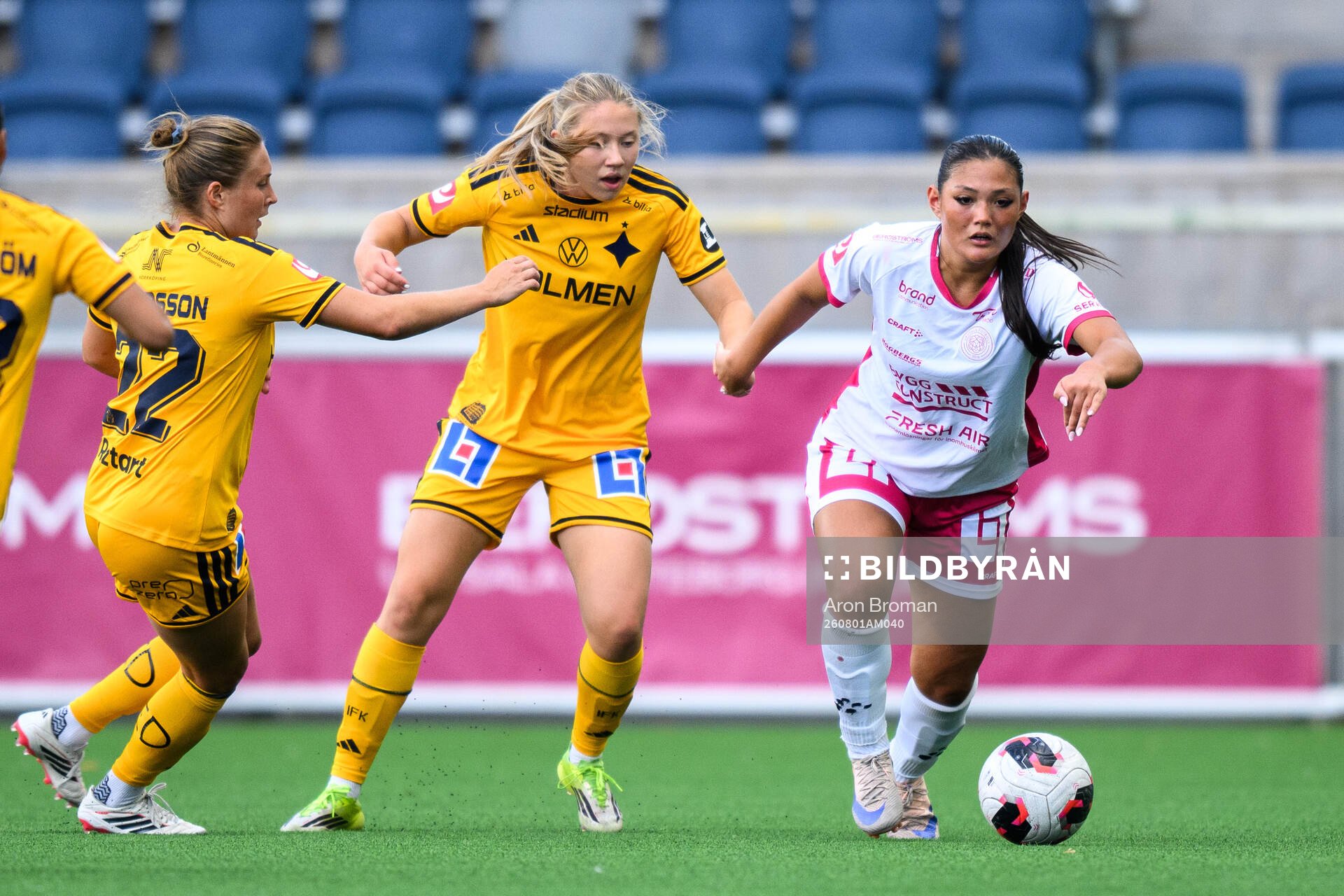 IFK Norrköpings Paula Broddner Klingspor och IK Uppsalas