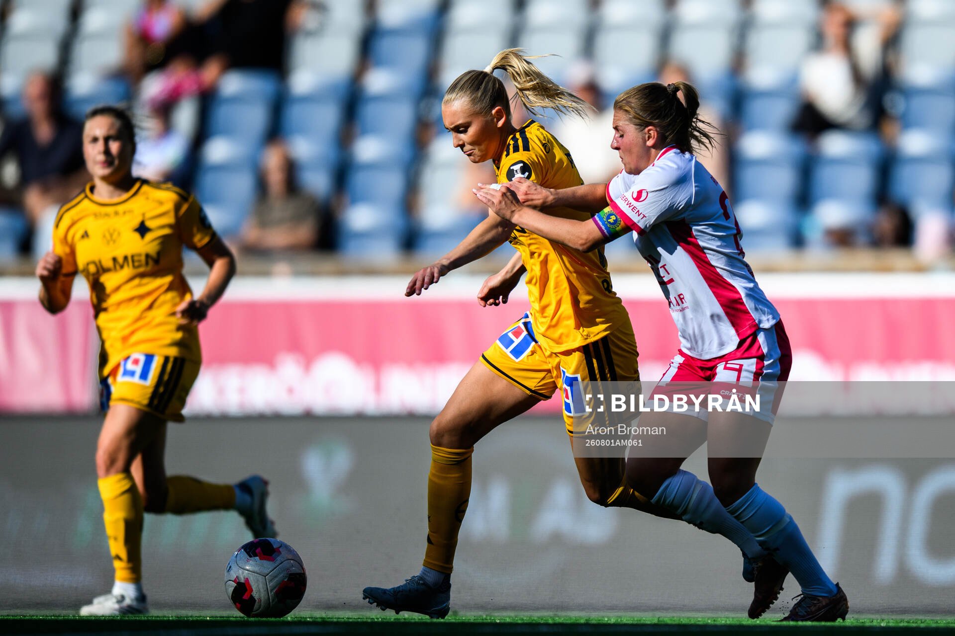 IFK Norrköpings Beatrice Persson och IK Uppsalas Ebba