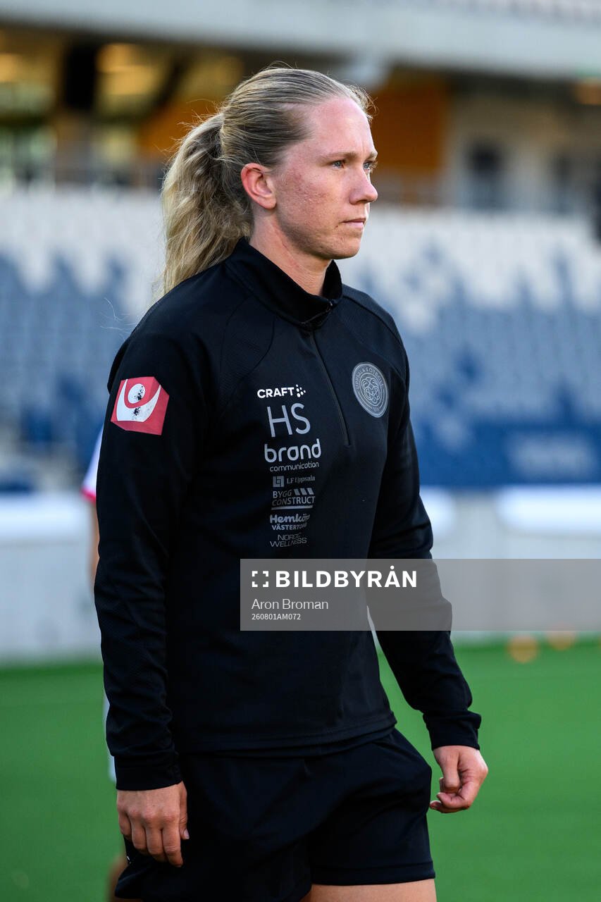 IK Uppsalas tränare Hanna Spets